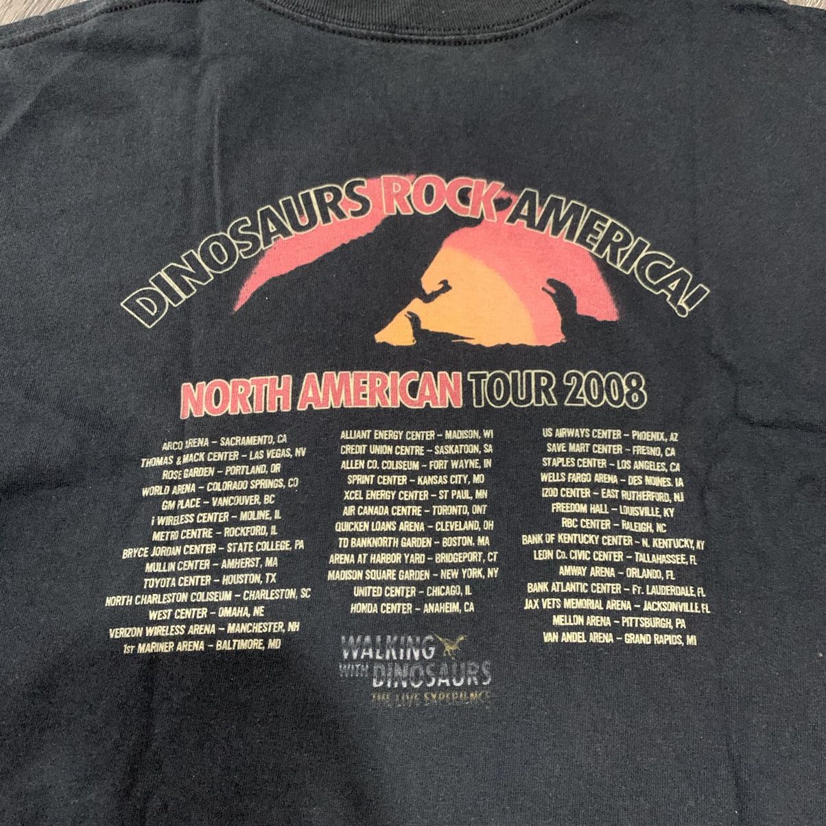 Band Tees Dinosaurus Rock America Tour 2008 Tee Size US L / EU 52-54 / 3 - 4 Thumbnail
