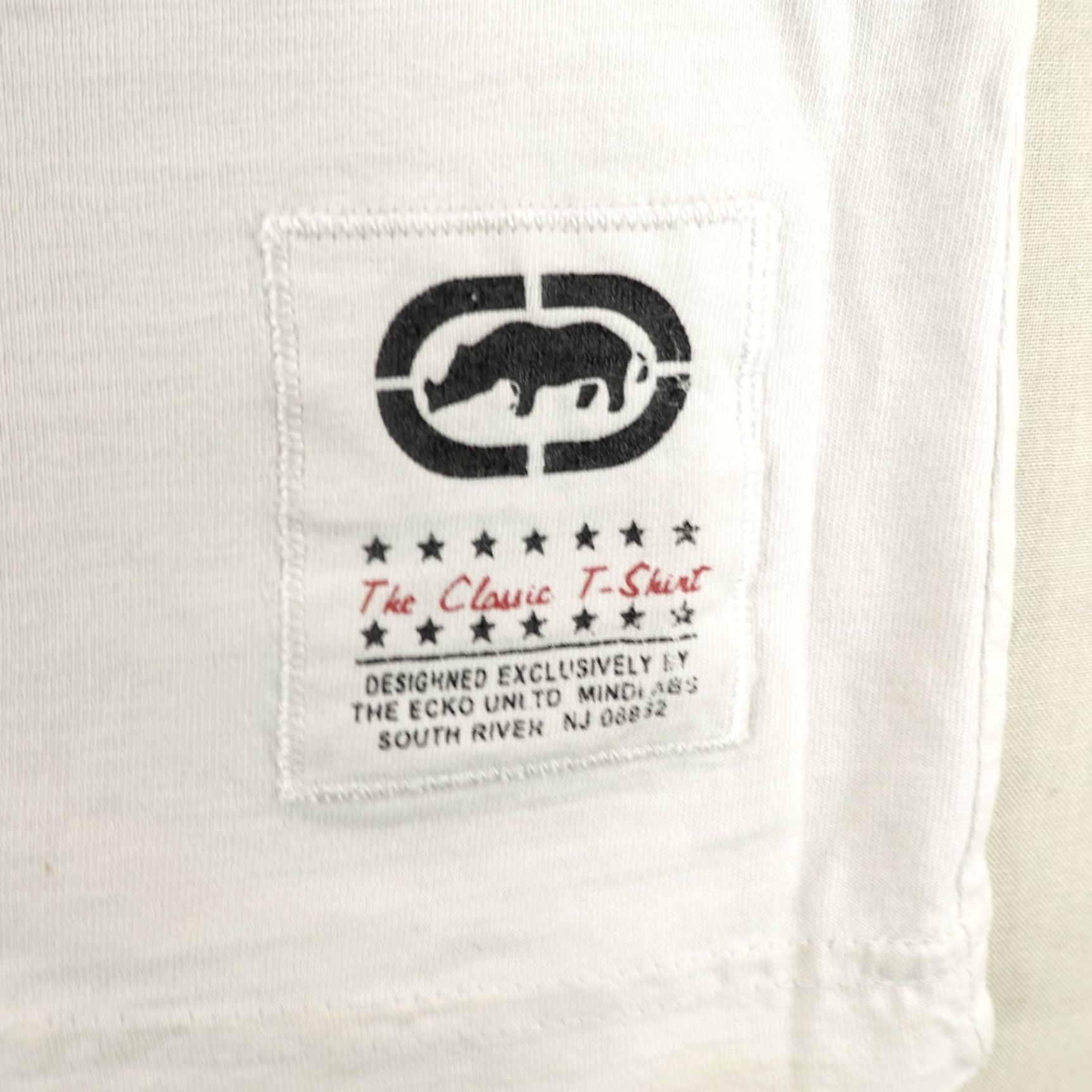 Ecko Unltd. VINTAGE Ecko Unltd Shirt Large White Graphic Print Football Helmet Tee Y2K Mens Size US L / EU 52-54 / 3 - 5 Thumbnail