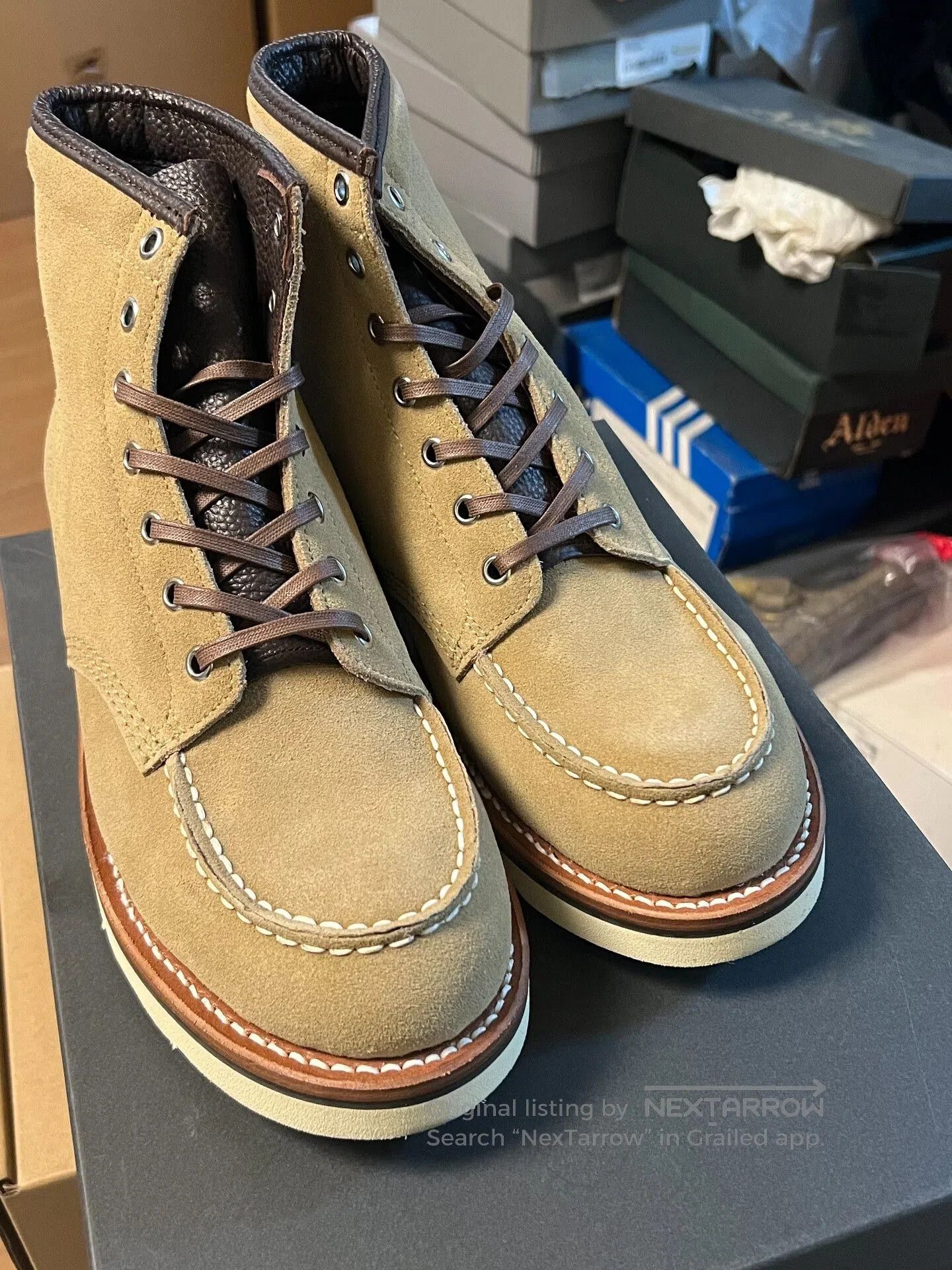 Brother Bridge Brother Bridge Suede Work Boots. Size US 8.5 / EU 41-42 - 2 Thumbnail