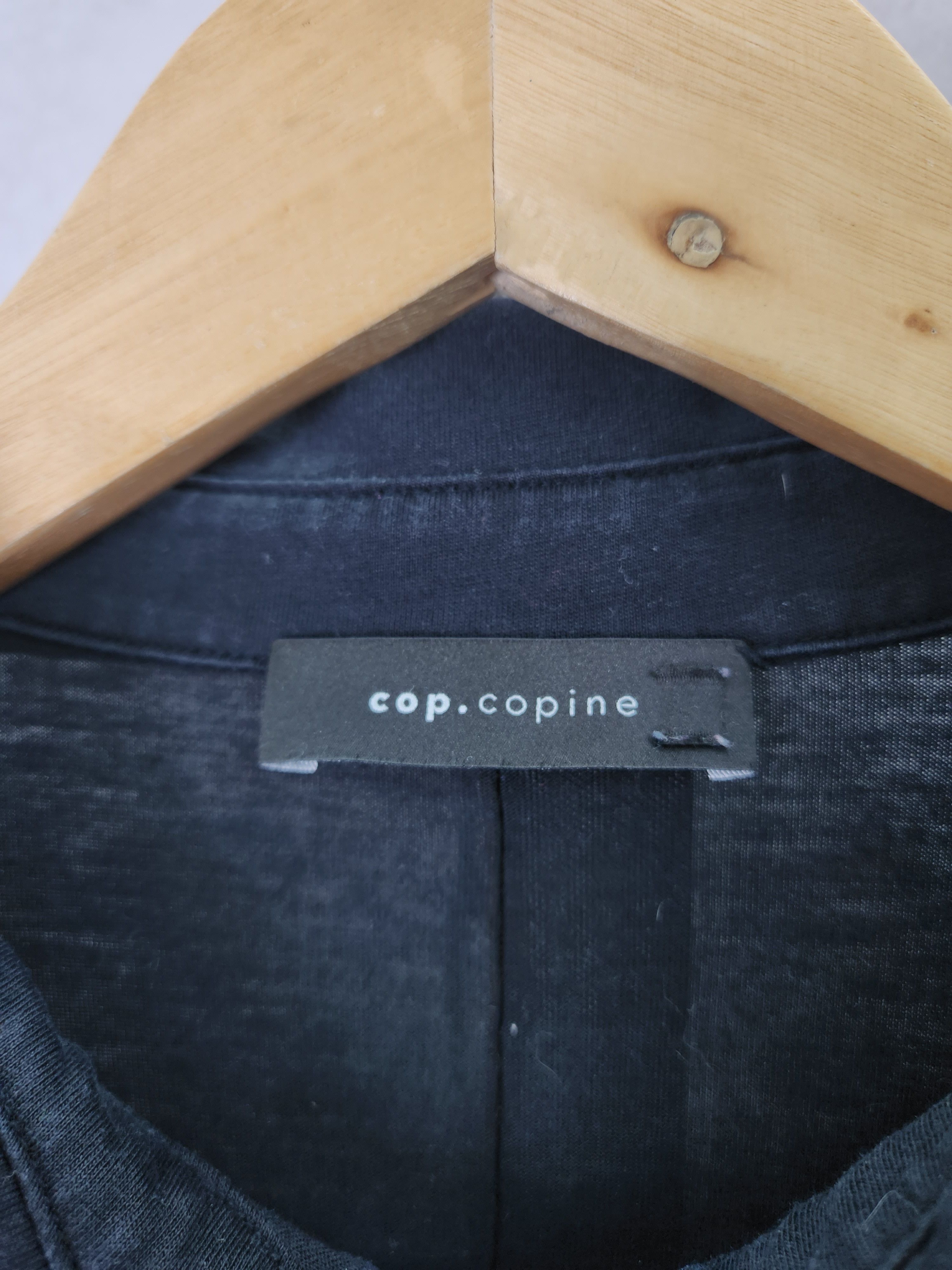 Cop Copine Cop Copine berost chemise black long sleeve polo size M Size M / US 6-8 / IT 42-44 - 8 Thumbnail