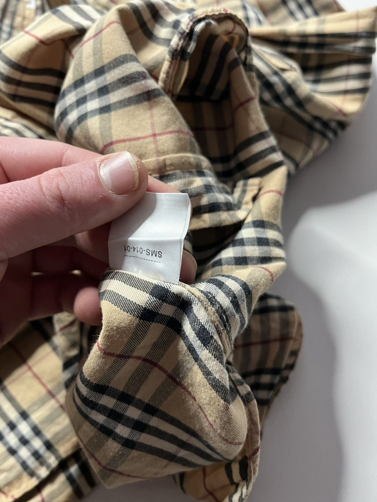 Burberry Vintage Burberry london nova check shirts Size US L / EU 52-54 / 3 - 16 Thumbnail