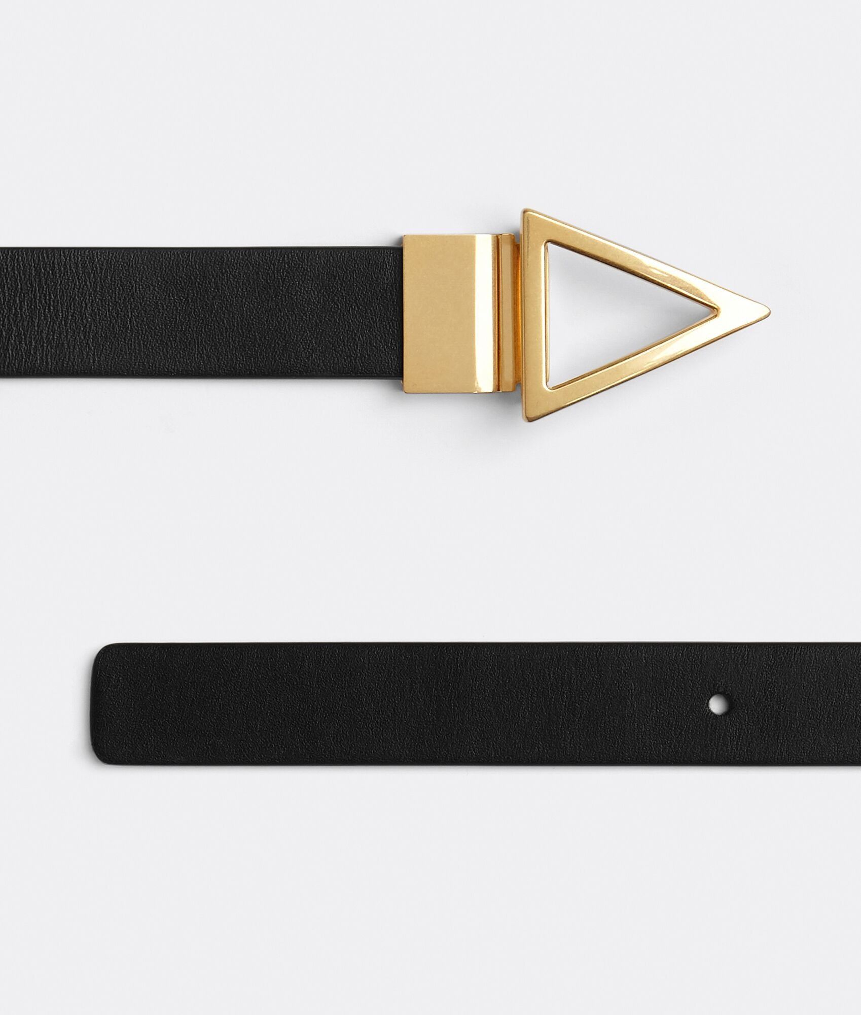 Bottega Veneta o1n1vont0425 Size: 70 / Triangle Belt in Black/Parakeet Size ONE SIZE - 3 Thumbnail