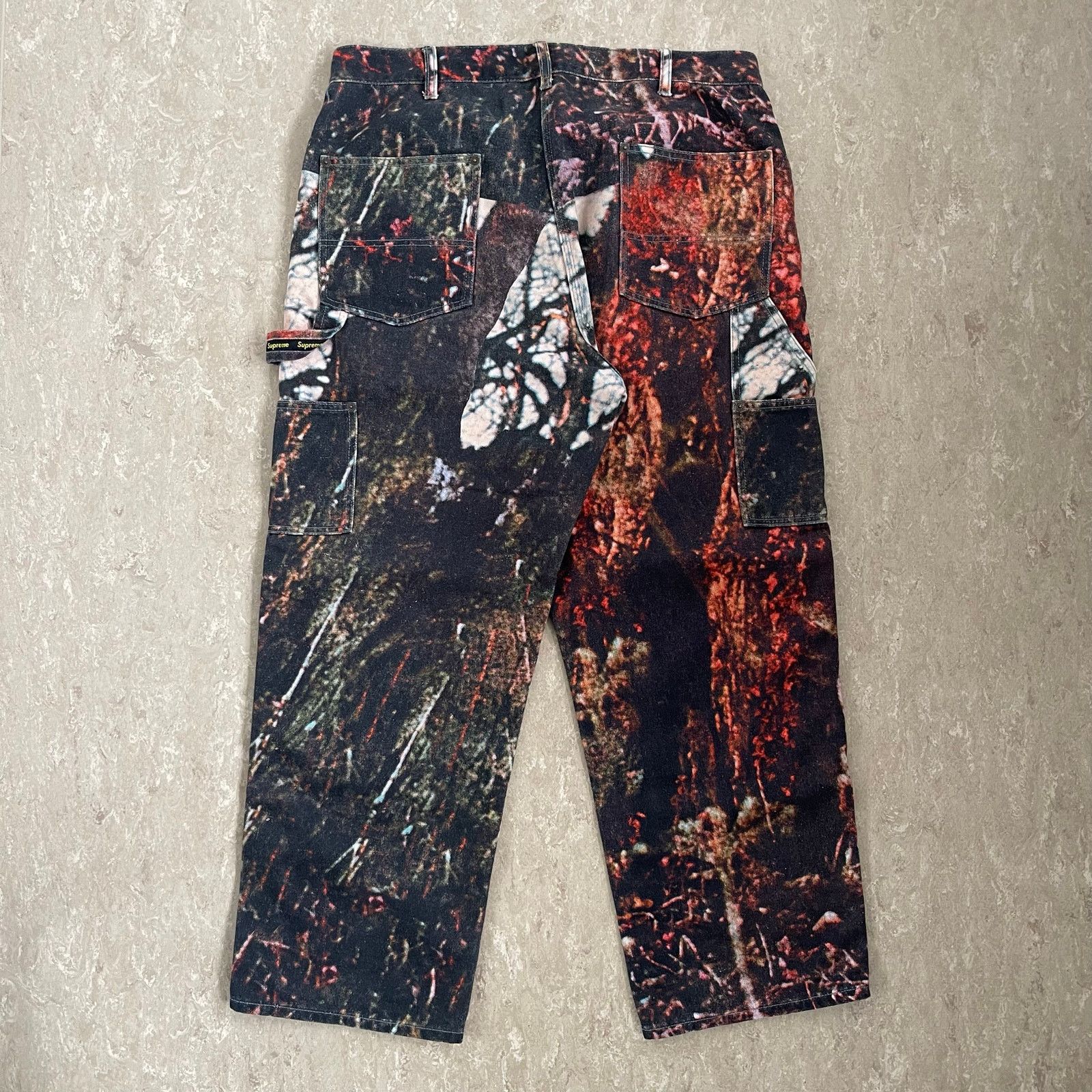 Supreme Supreme Fall 2020 Double Knee Denim Painter Pant Size US 34 / EU 50 - 2 Thumbnail