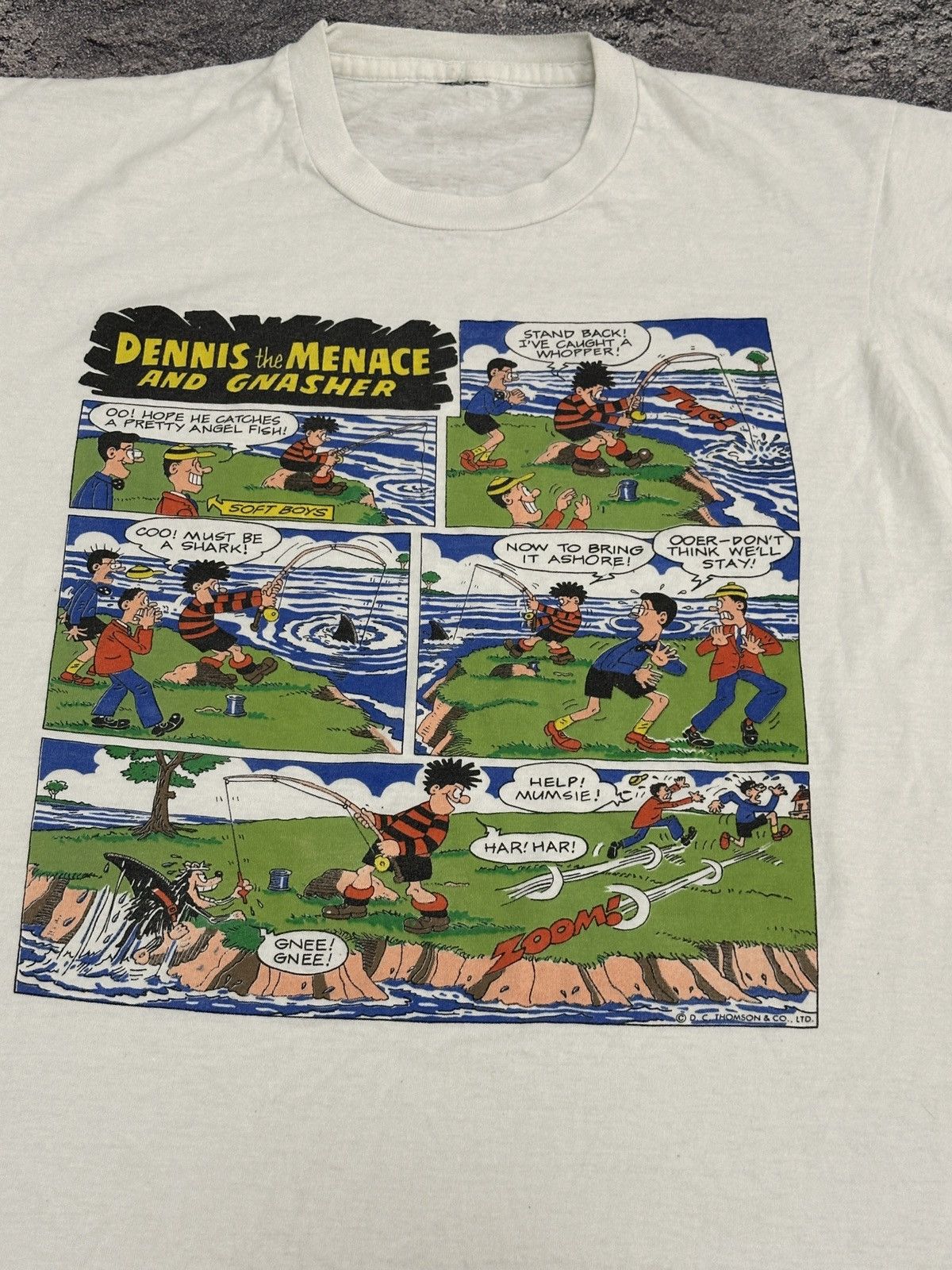 Vintage Vintage 90s Dennis The Menace Comics Movie T-Shirt Size US L / EU 52-54 / 3 - 2 Thumbnail