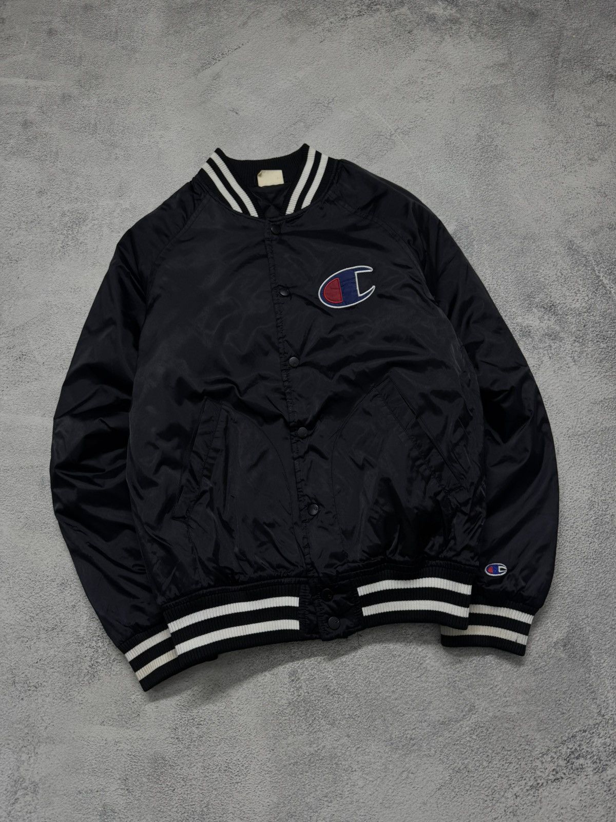 Champion Vintage Y2k Champion Bomber Jacket 00’s Size US XS / EU 42 / 0 - 6 Thumbnail