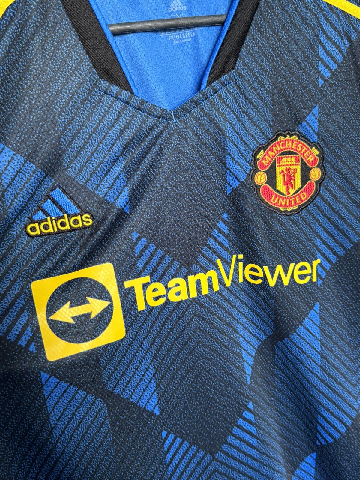 Adidas Manchester United 21/22 Third Football Jersey T-Shirt Size US XXL / EU 58 / 5 - 3 Thumbnail