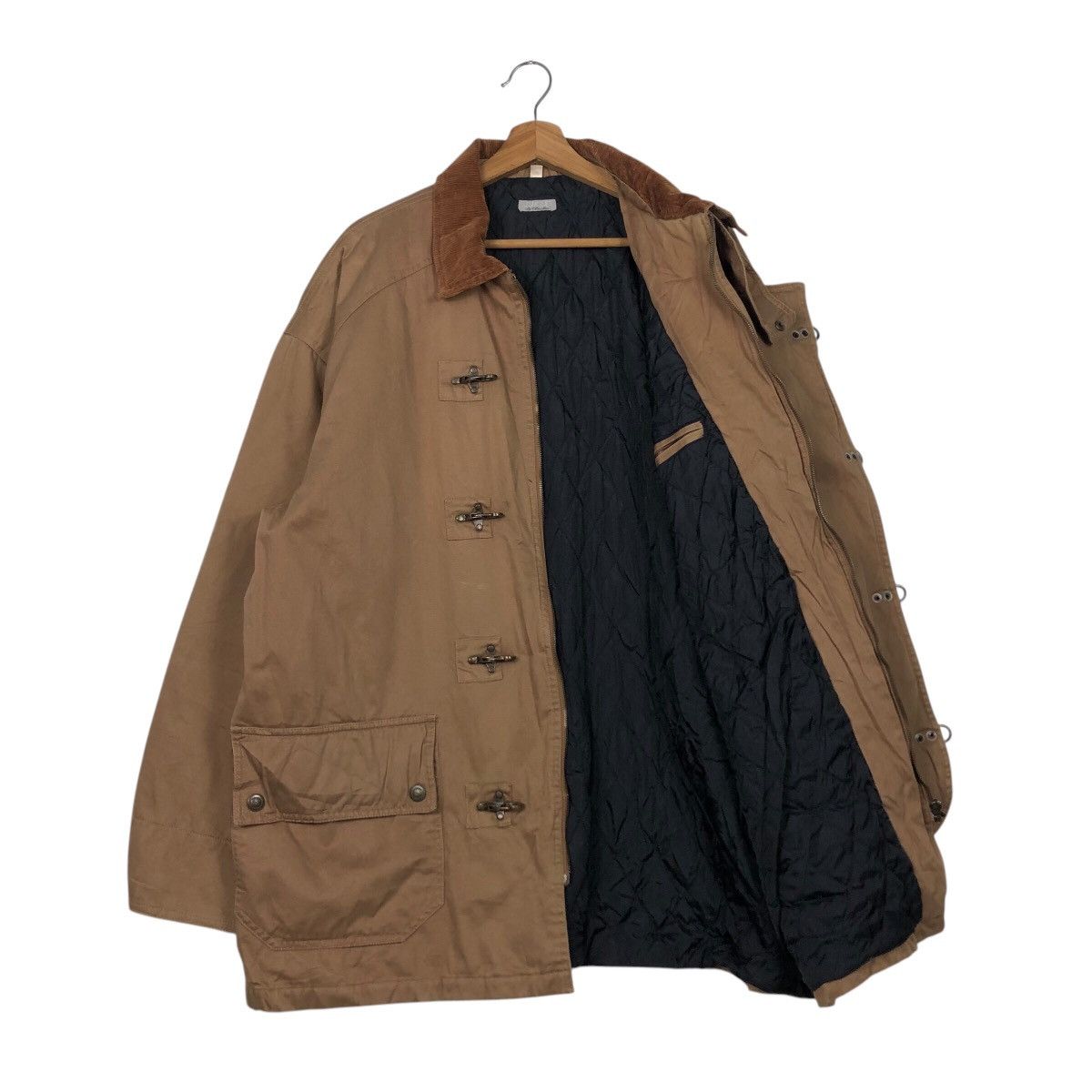 Japanese Brand 📌Vintage Chore Worker Jacket Duck Canvas Detroit 3 Suisses Size US L / EU 52-54 / 3 - 12 Thumbnail