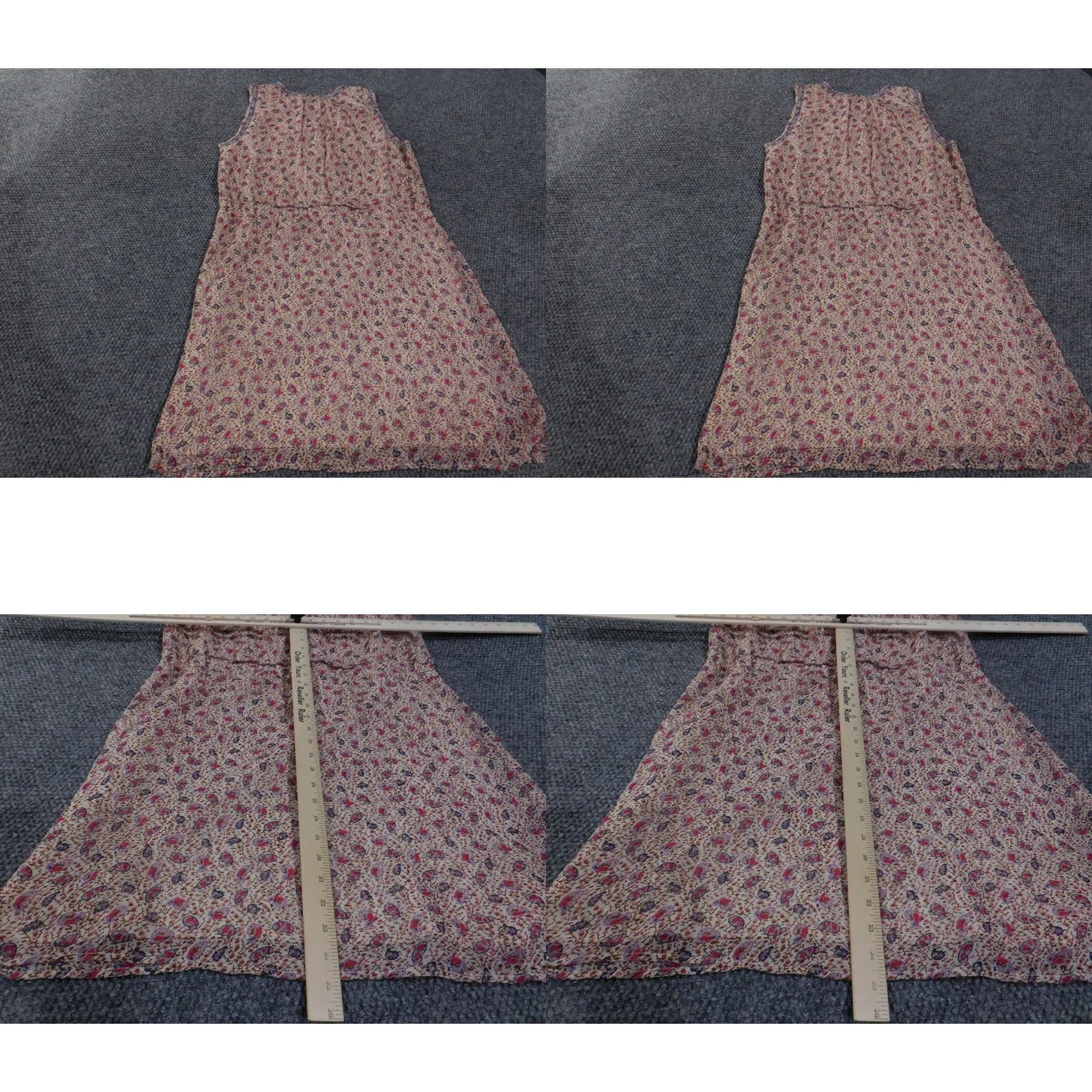 Lucky Brand Lucky Brand Dress Womens Small Pink Floral Sleeveless Boho Button Up Lined India Size S / US 4 / IT 40 - 10 Thumbnail