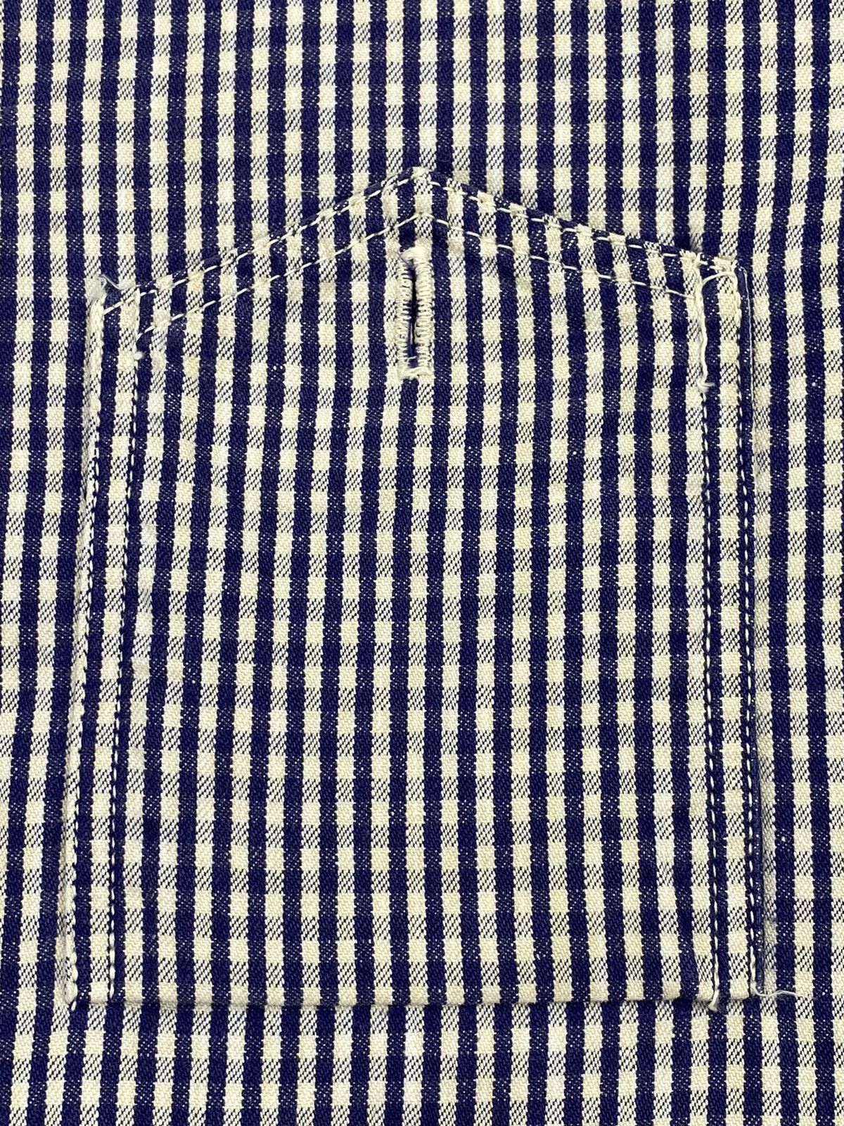 Sugar Cane × Toyo Enterprises Vintage SUGAR CANE “Paradise Garment” Small Checked Indigo Size US M / EU 48-50 / 2 - 12 Thumbnail