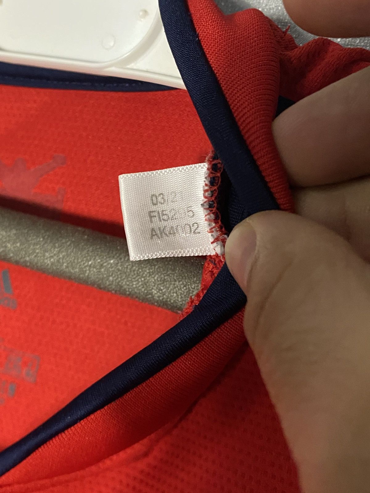 ARSNL 2021-22 Arsenal Adidas Home Soccer Jersey Fly Emirates L-XL Size US XL / EU 56 / 4 - 7 Thumbnail