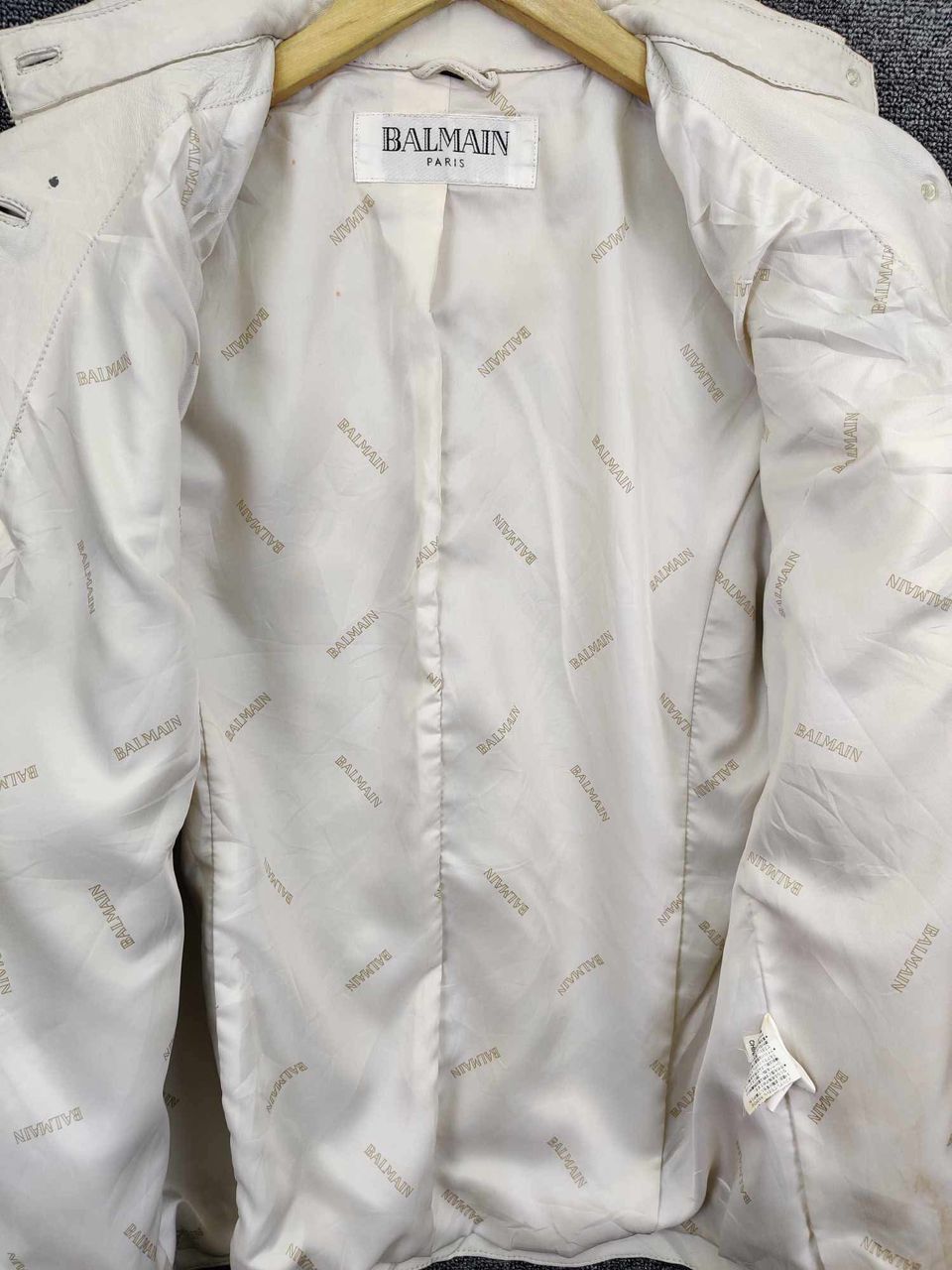 Balmain Vintage Balmain Paris Leather Jacket Size US M / EU 48-50 / 2 - 8 Thumbnail