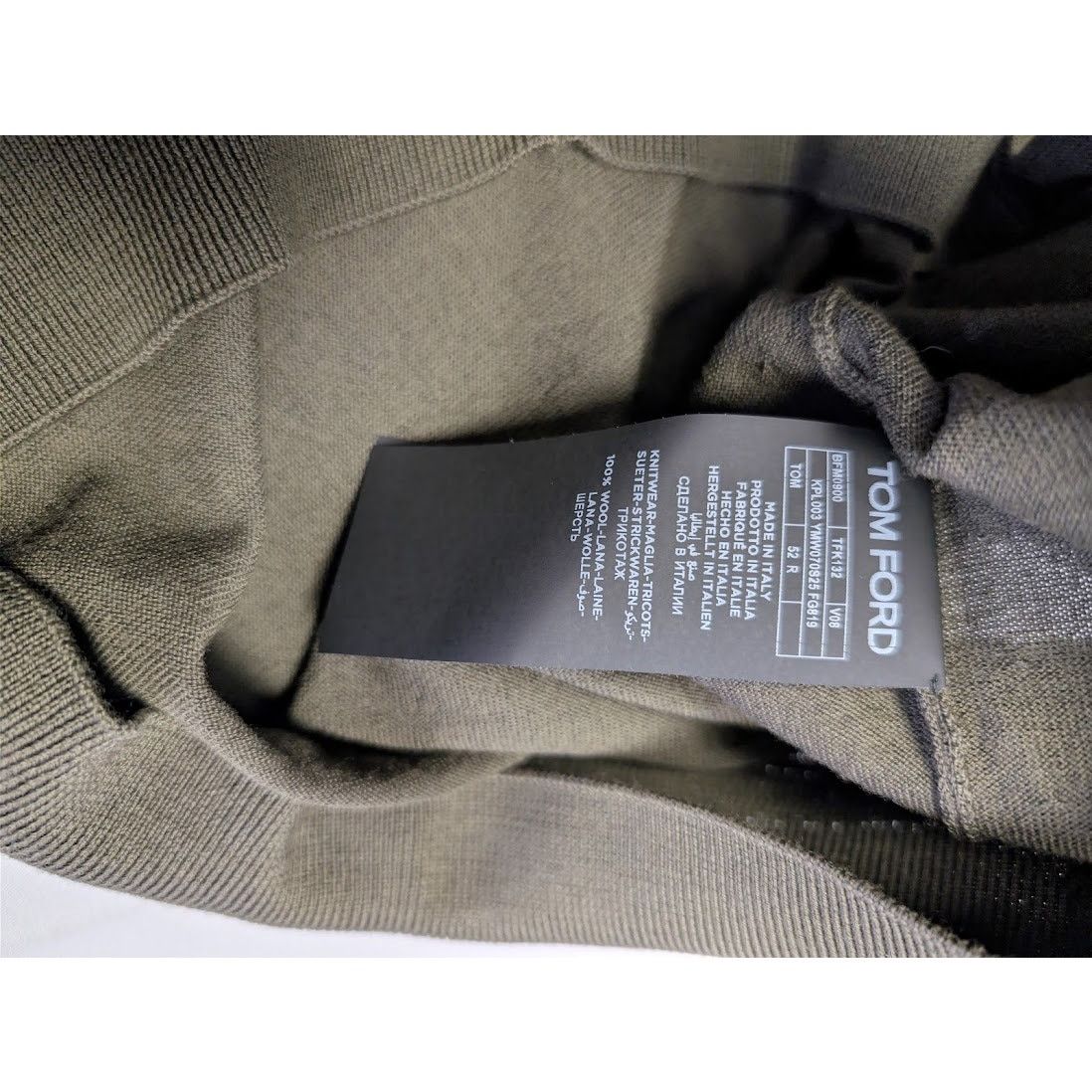 Tom Ford o1rshd1 Long sleeve Polo Shirt in Dark Green Size US L / EU 52-54 / 3 - 16 Thumbnail