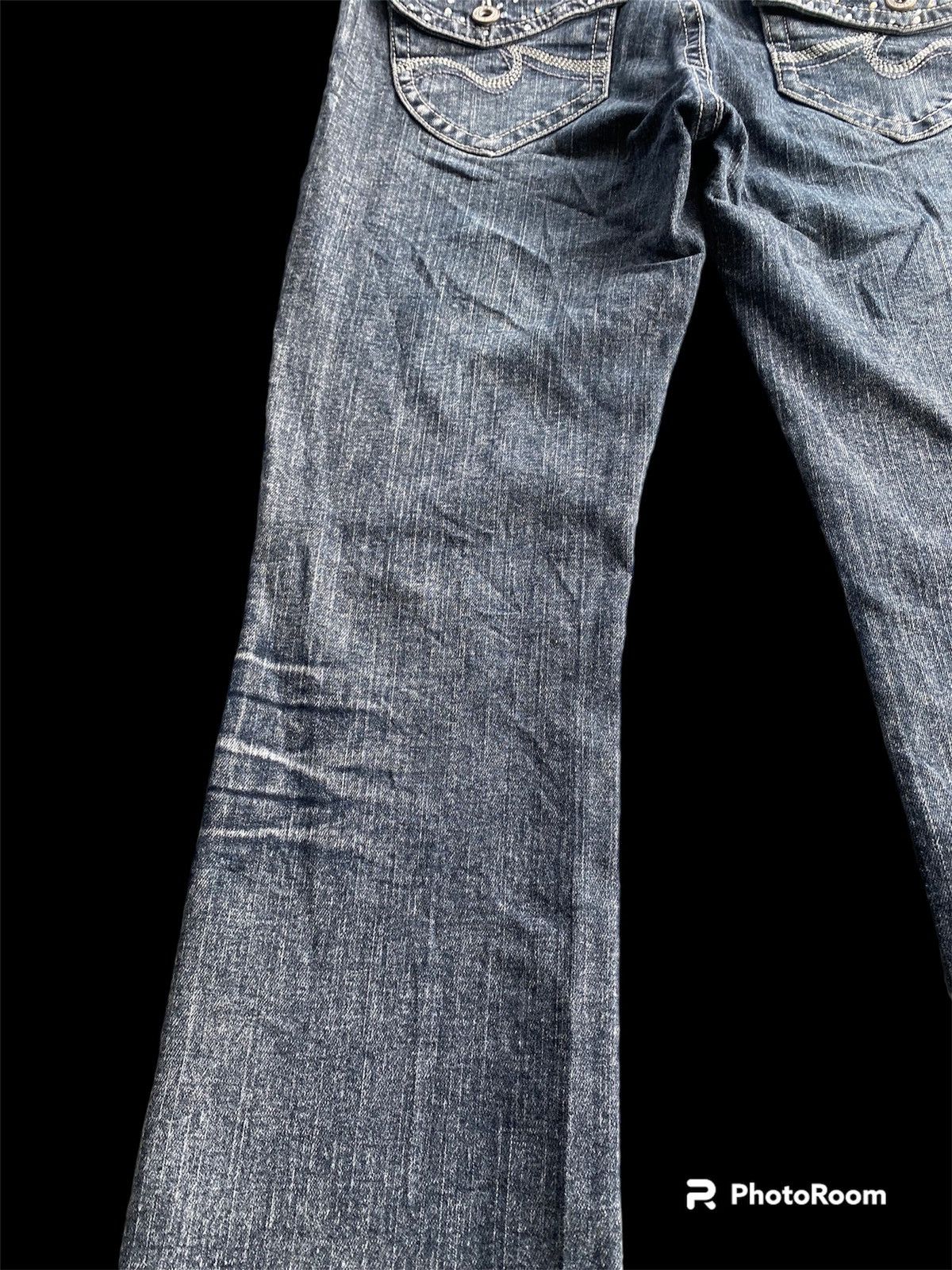 Hysteric Glamour × If Six Was Nine × Masaki Matsushima Flare Jeans Japan Masaki Stretch Faded Black Size US 29 - 15 Thumbnail