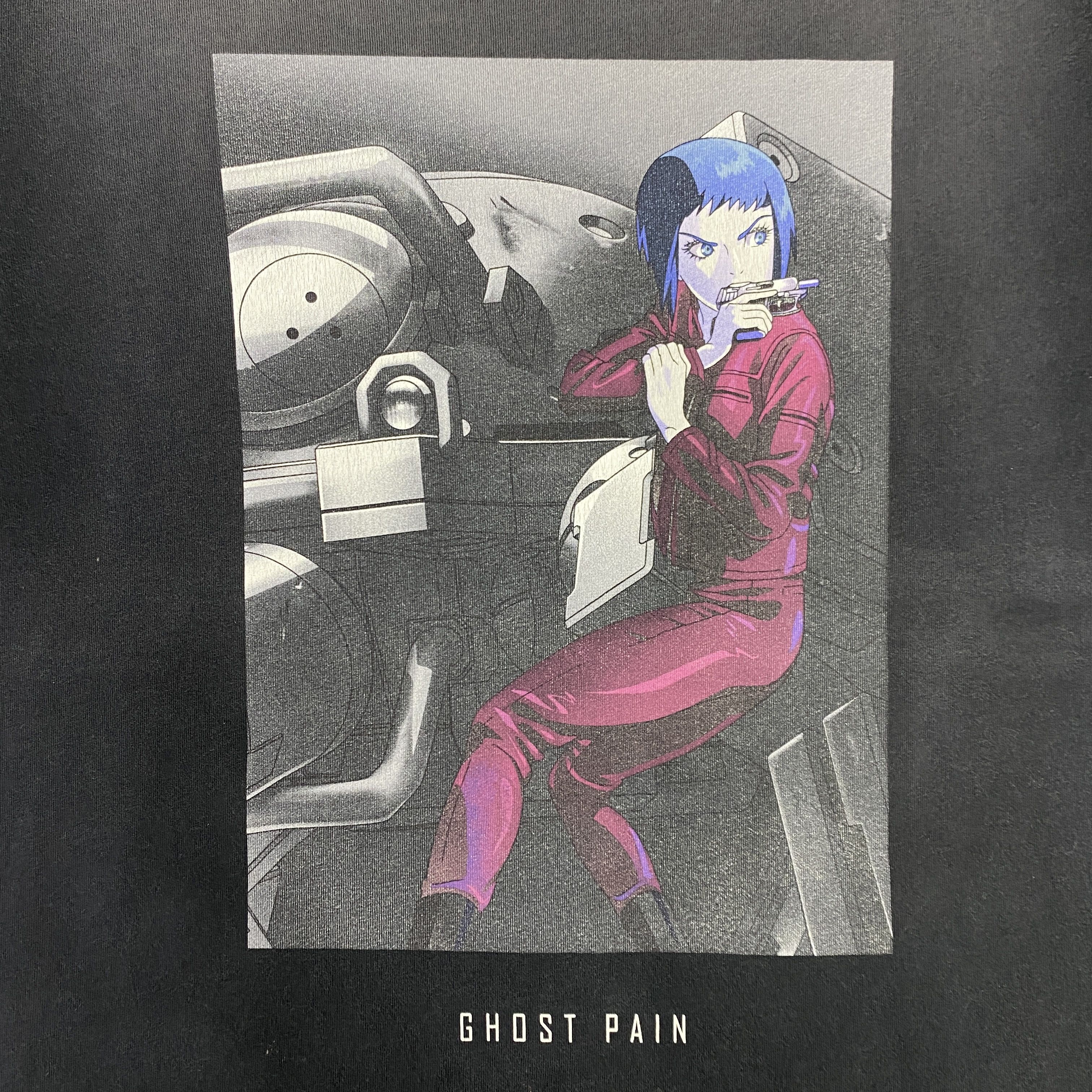 Anime Vintage Anime Ghost In The Shell Arise Sun Faded shirt- H071 Size US XL / EU 56 / 4 - 3 Thumbnail