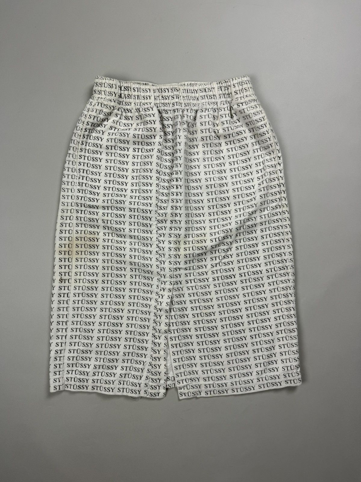 Stussy Stussy Ladies Y2K Monogram Pencil Skirt Corduroy Size S Size 28" / US 6 / IT 42 - 1 Thumbnail