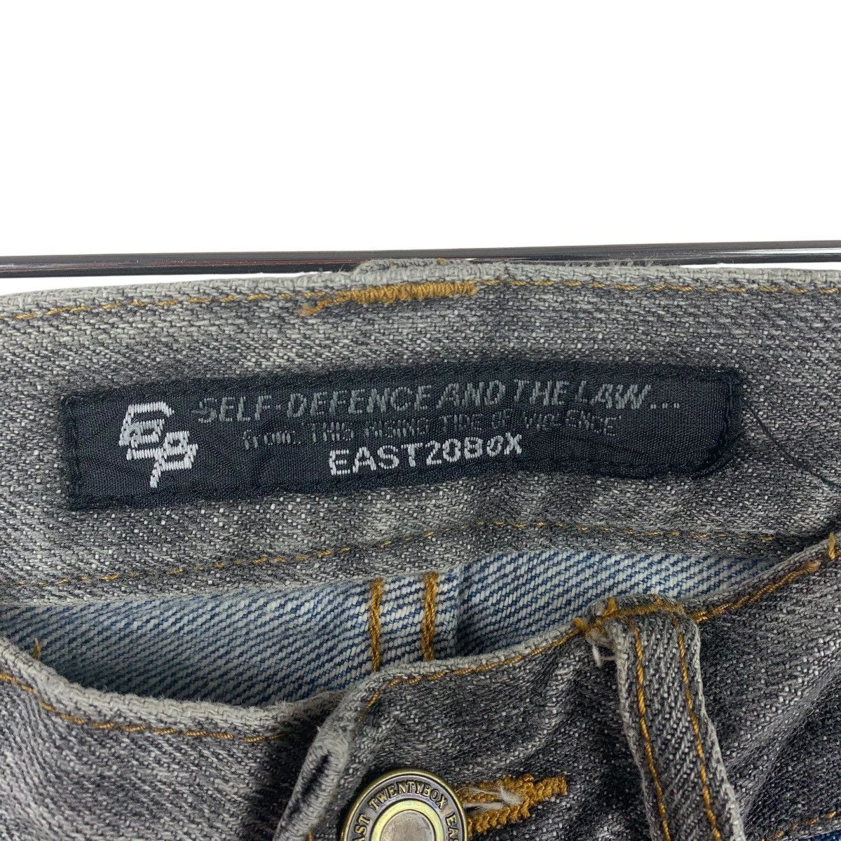 If Six Was Nine × Japanese Brand EAST20BOX japanesebrand double waist jeans Size US 31 - 3 Thumbnail