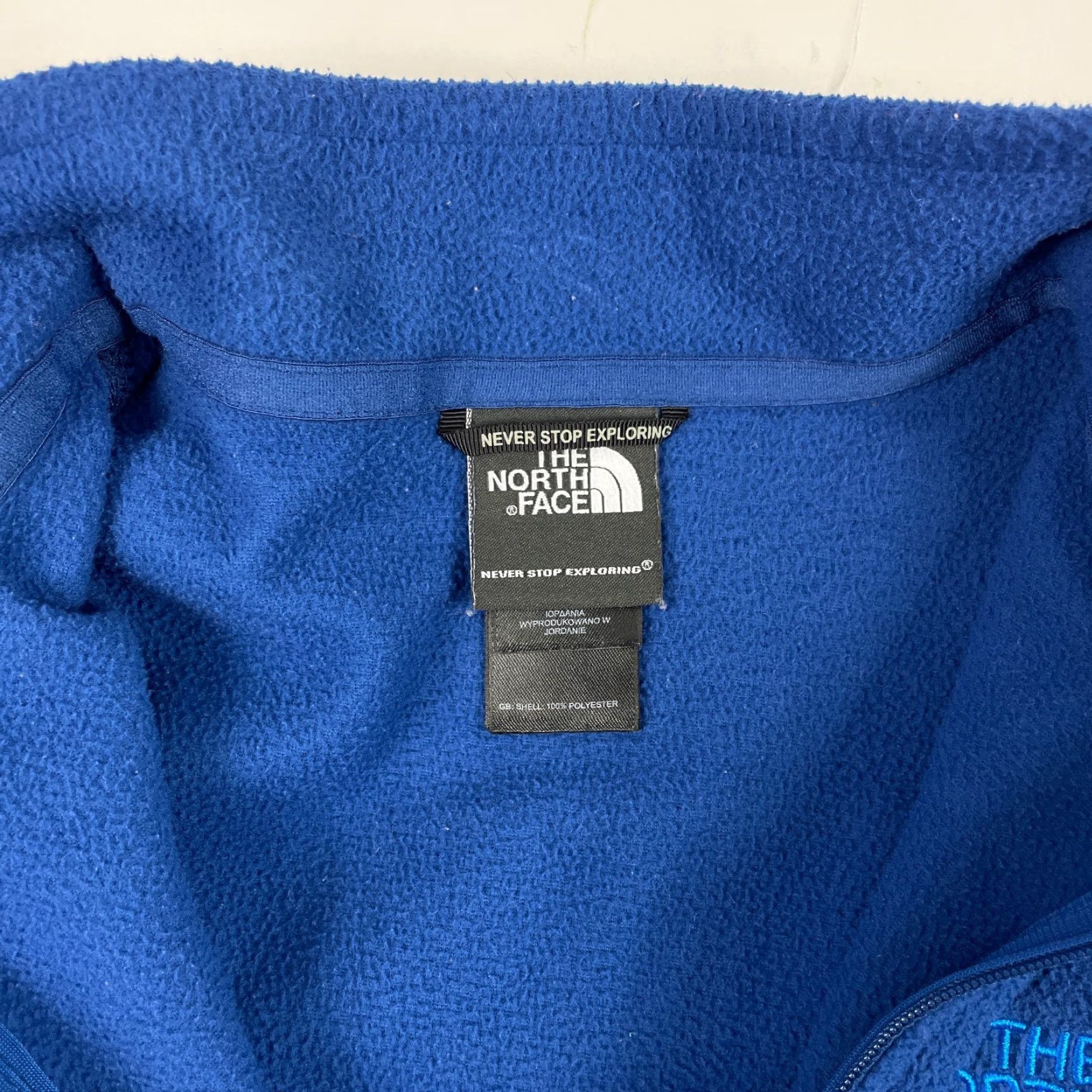 The North Face The North Face Jacket Mens Medium Blue Fleece 1/4 Zip Pullover``` Size US M / EU 48-50 / 2 - 6 Thumbnail