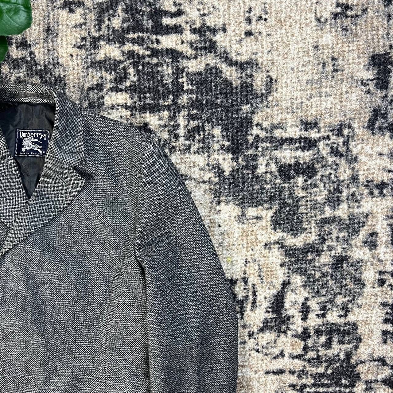 Burberry Burberrys Vintage Y2K Luxury Button Up Lamb Wool Coat Size US L / EU 52-54 / 3 - 2 Thumbnail