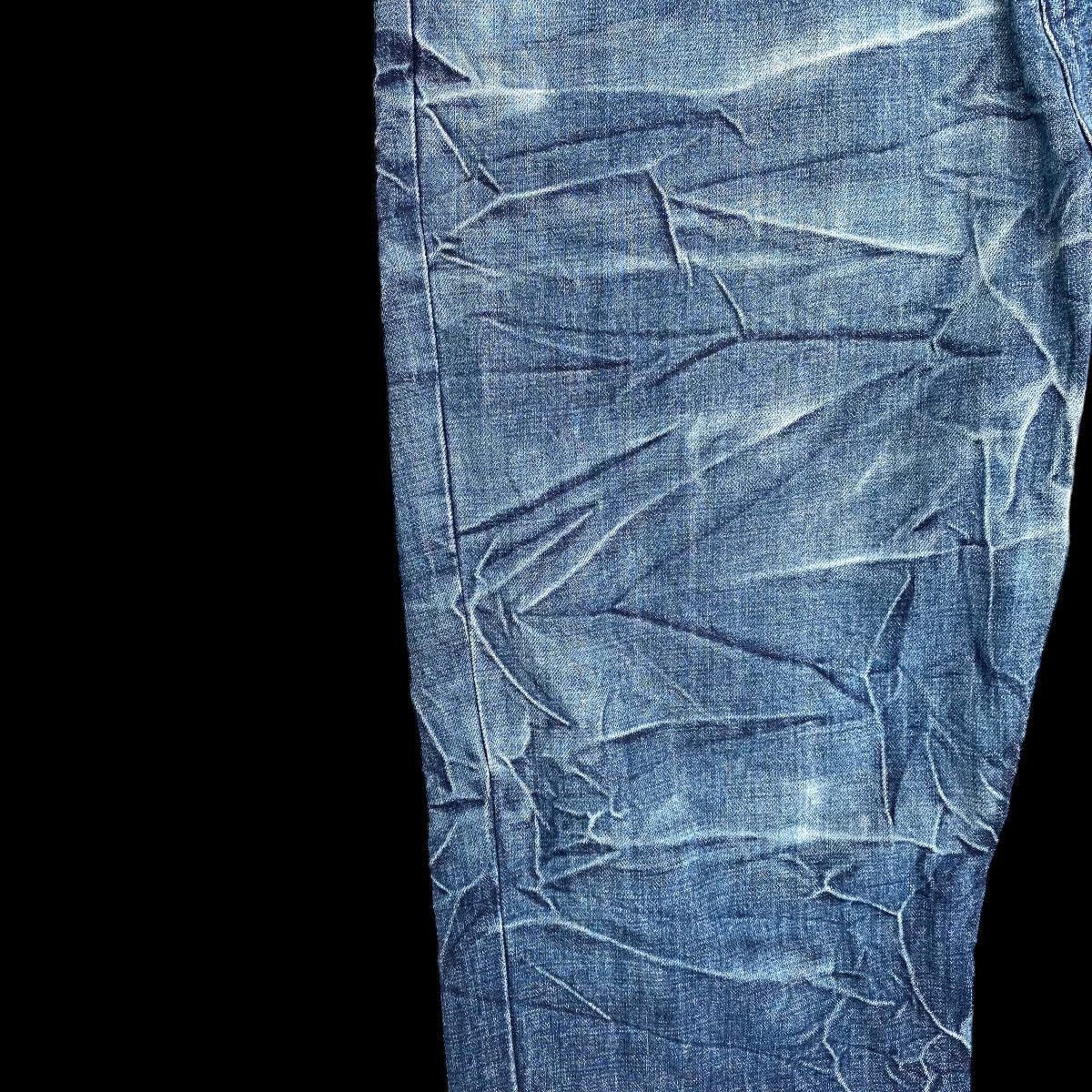 JNCO × Vintage Super Baggy Akademiks Long Denim Acid Wash Carpenter Jeans Size US 36 / EU 52 - 5 Thumbnail