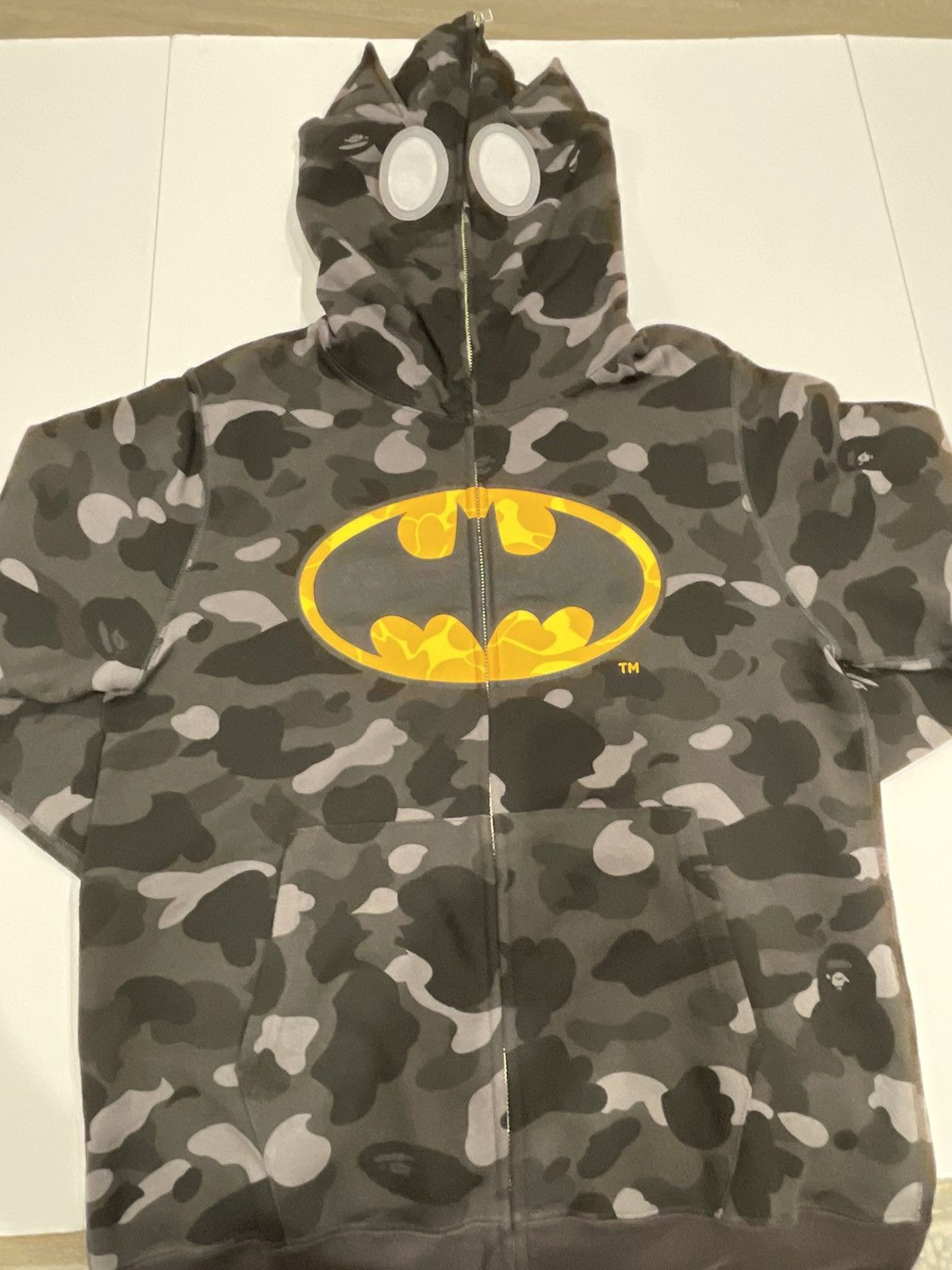 Bape × DC Comics Bape x DC Batman Color Camo Full Zip Hoodie
