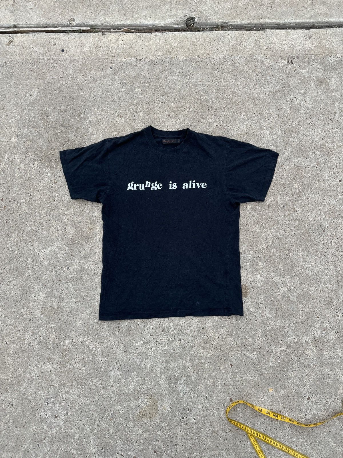Undercover undercoverism for rebels “grunge is alive” tee | Grailed
