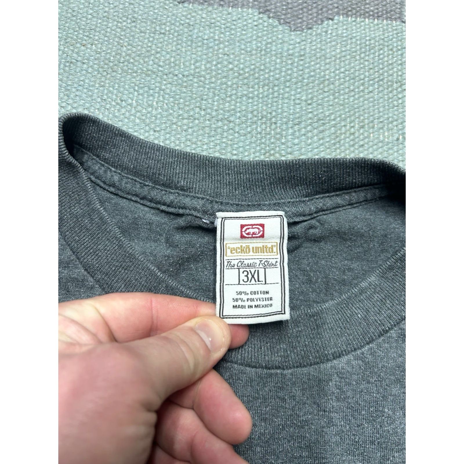 Ecko Unltd. VINTAGE Ecko Unltd T-Shirt World Famous Rhino Baggy Y2K Adult 3XL Men's Gray Shirt Size US XXL / EU 58 / 5 - 3 Thumbnail