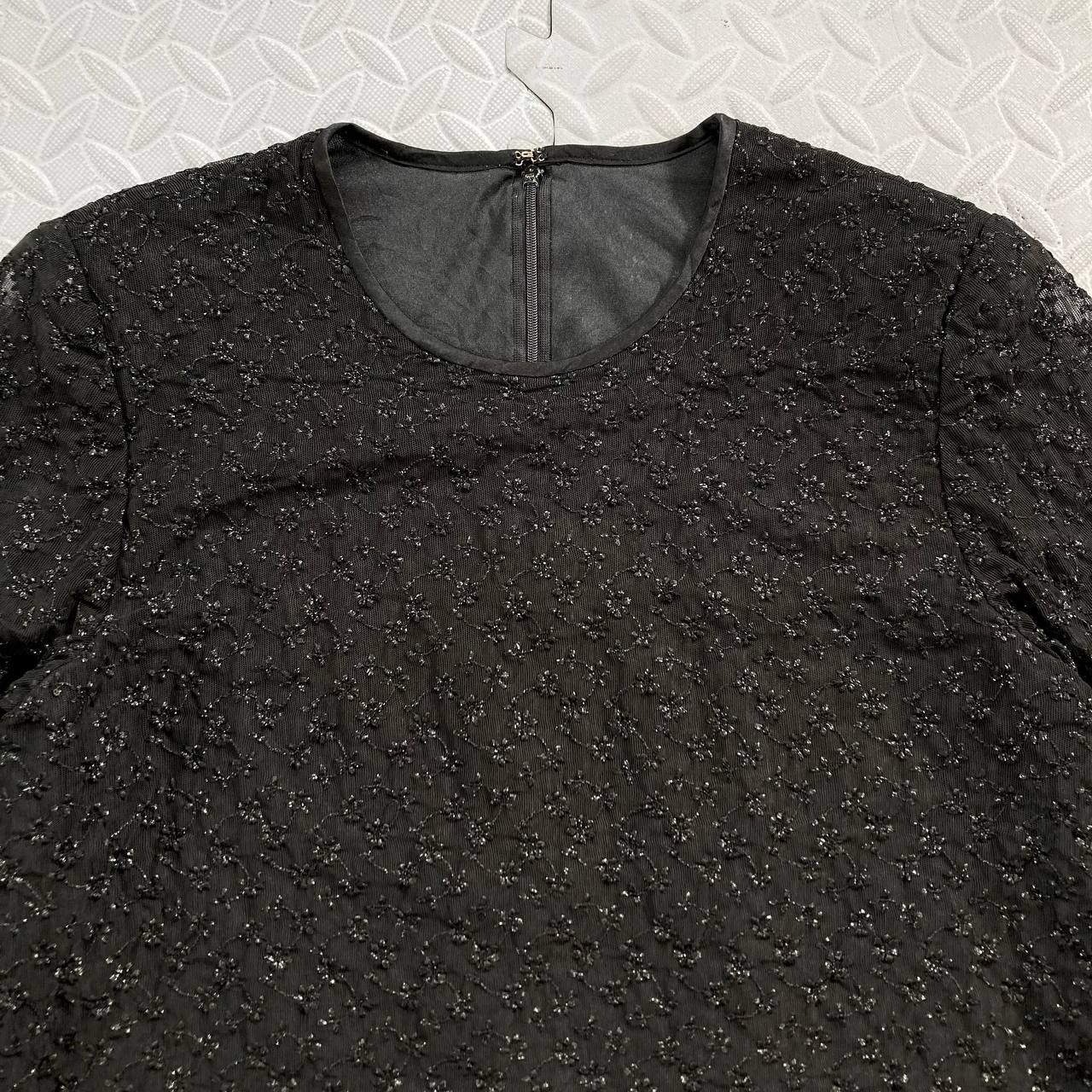 Other Remalon - Vintage 90’s Floral Lacey Long Sleeves Size S / US 4 / IT 40 - 5 Thumbnail