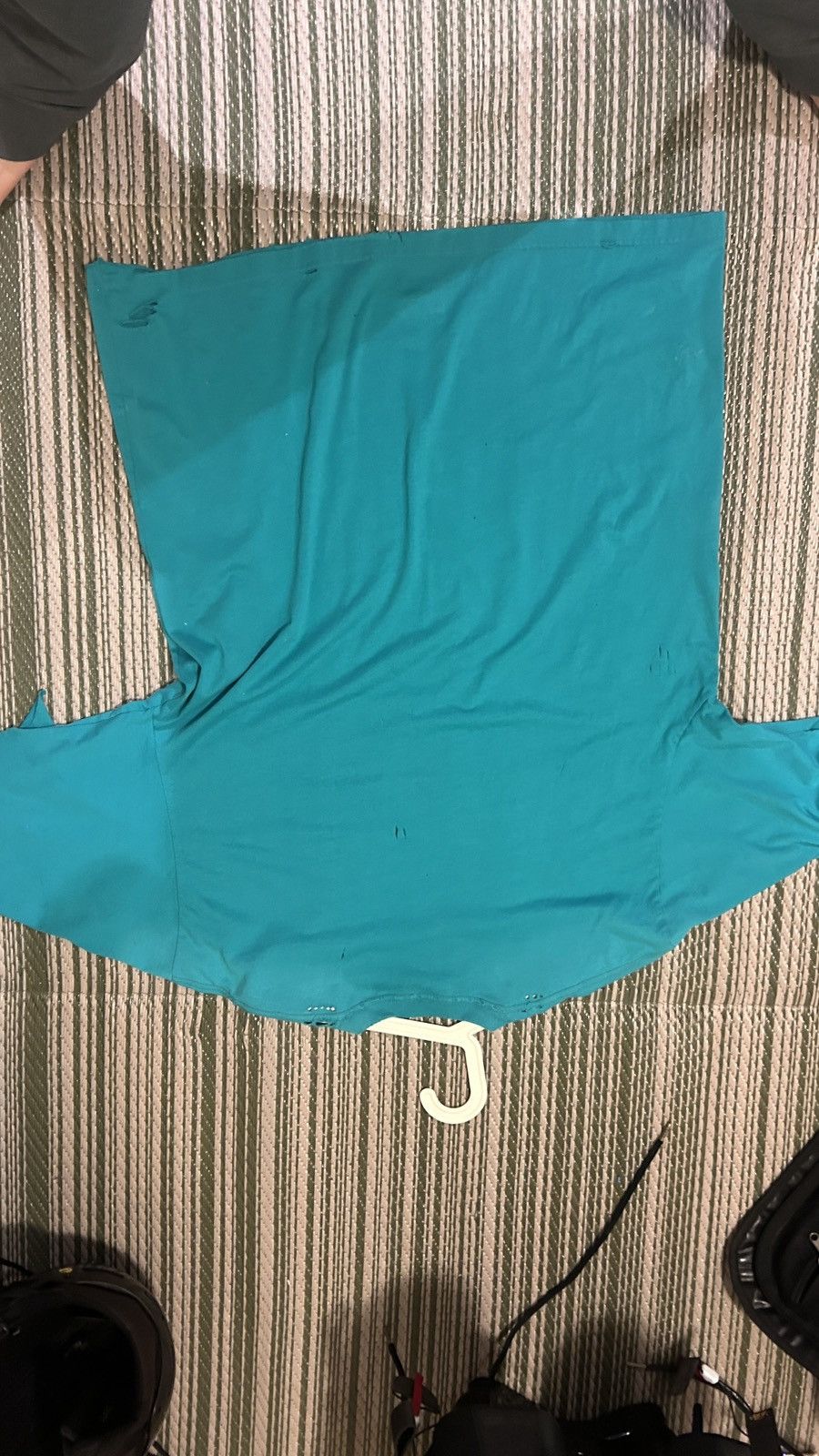 Balenciaga BALENCIAGA Distress T Shirt Oversize Small Size US S / EU 44-46 / 1 - 7 Thumbnail