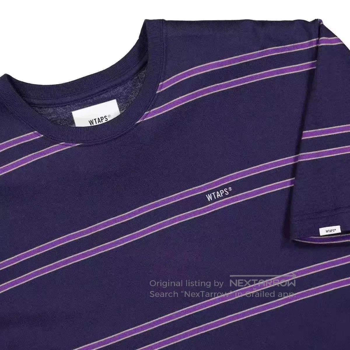 Wtaps WTAPS Jam 02 Tee Retro Striped T. Size US XXS / EU 40 - 3 Thumbnail