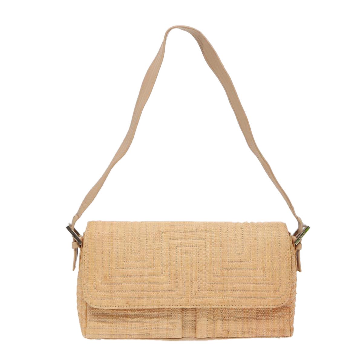 Bally Beige Canvas Shoulder Bag (Pre-Owned) Size ONE SIZE - 1 Thumbnail