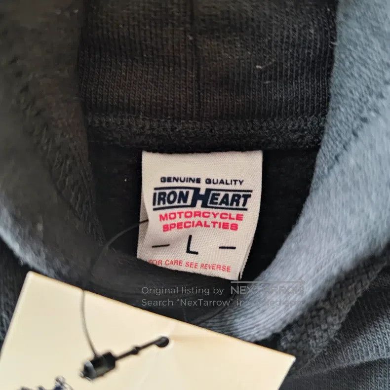 Iron Heart Iron Heart Heavyweight Black Hoodie Size US L / EU 52-54 / 3 - 5 Thumbnail