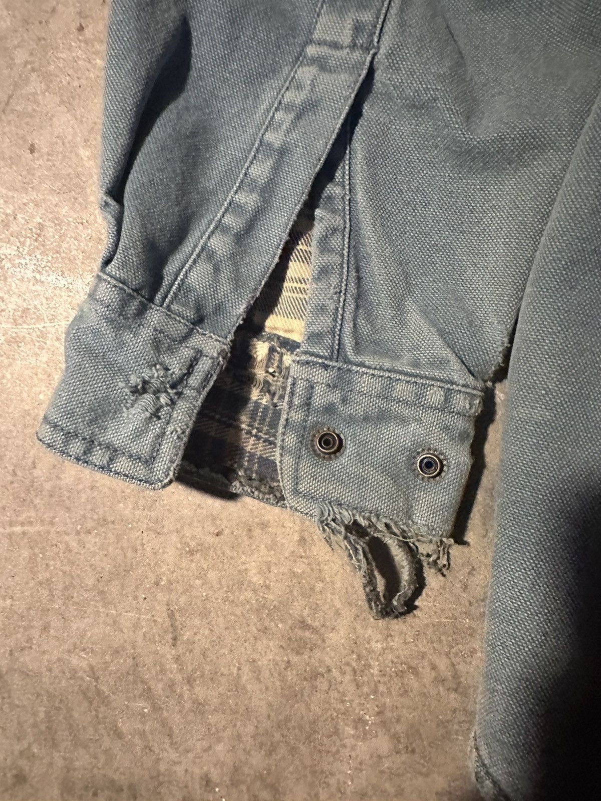 Carhartt × Vintage Streetwear x Vintage carhartt style LL bean jean jacket ! Size US XL / EU 56 / 4 - 7 Thumbnail