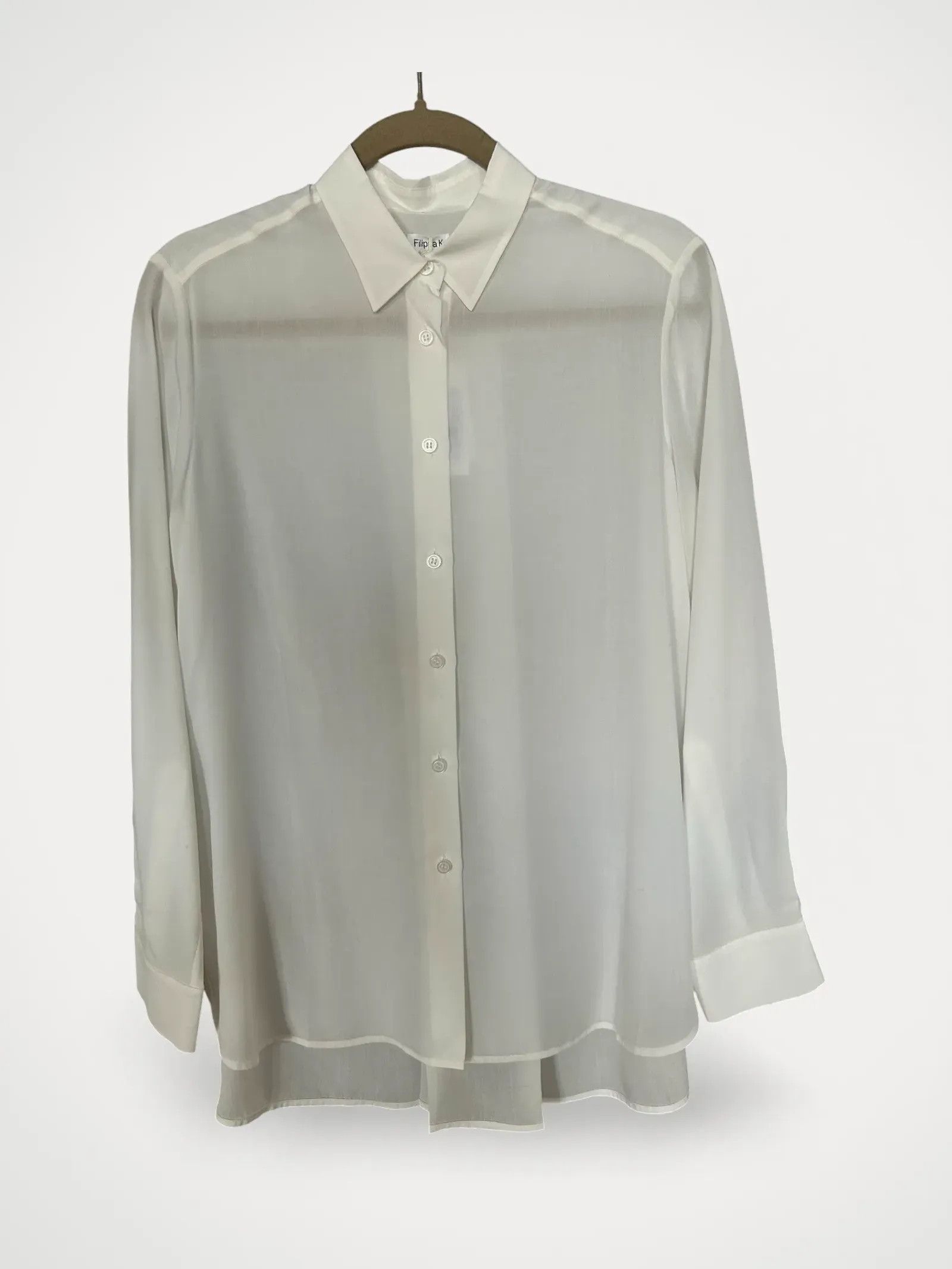 Filippa K Filippa K 235 19 High-low Tencel shirt Blouse Size S / US 4 / IT 40 - 1 Thumbnail