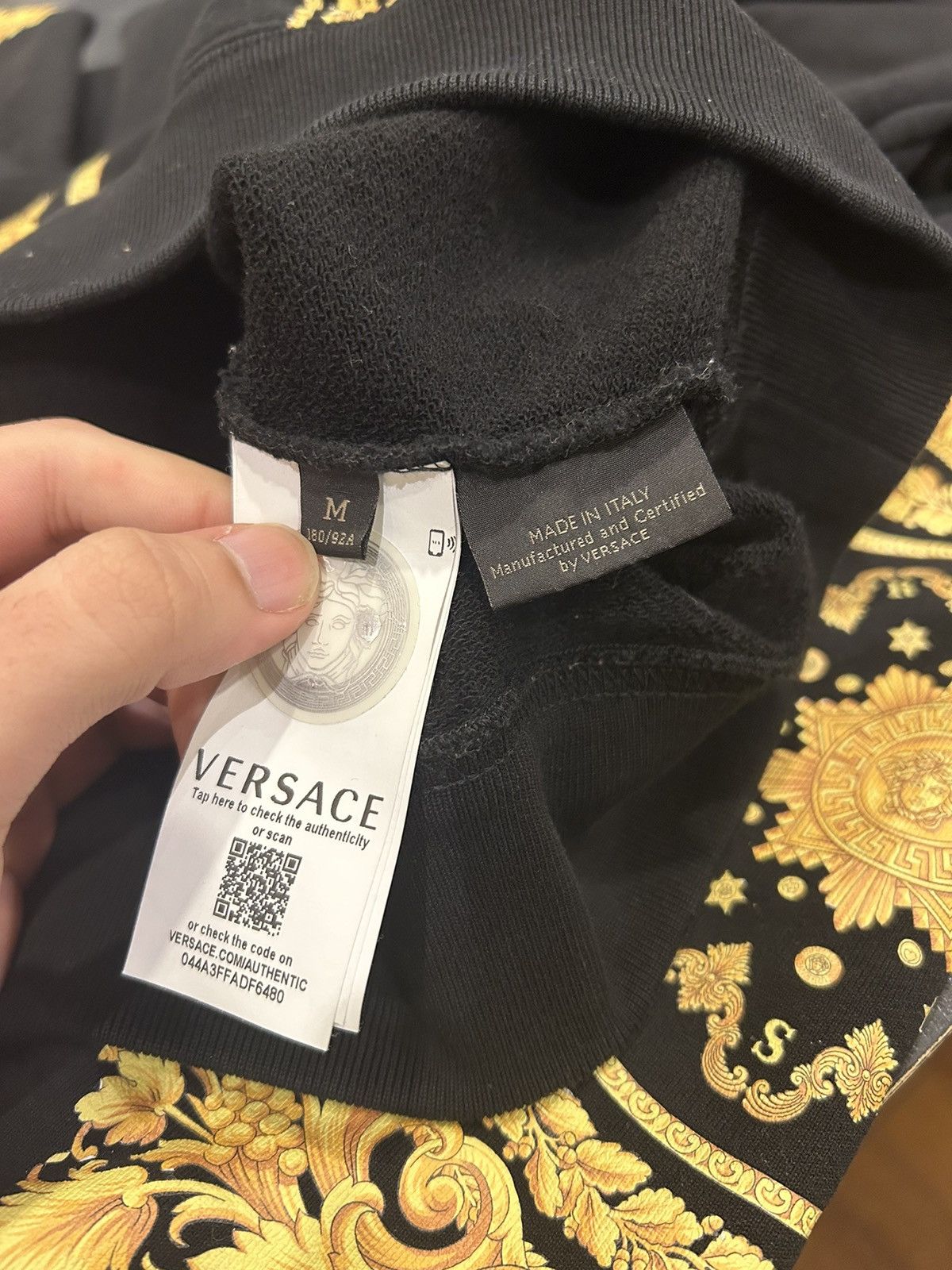Versace Versace Le Pop Classique Hoodie Size US M / EU 48-50 / 2 - 3 Thumbnail