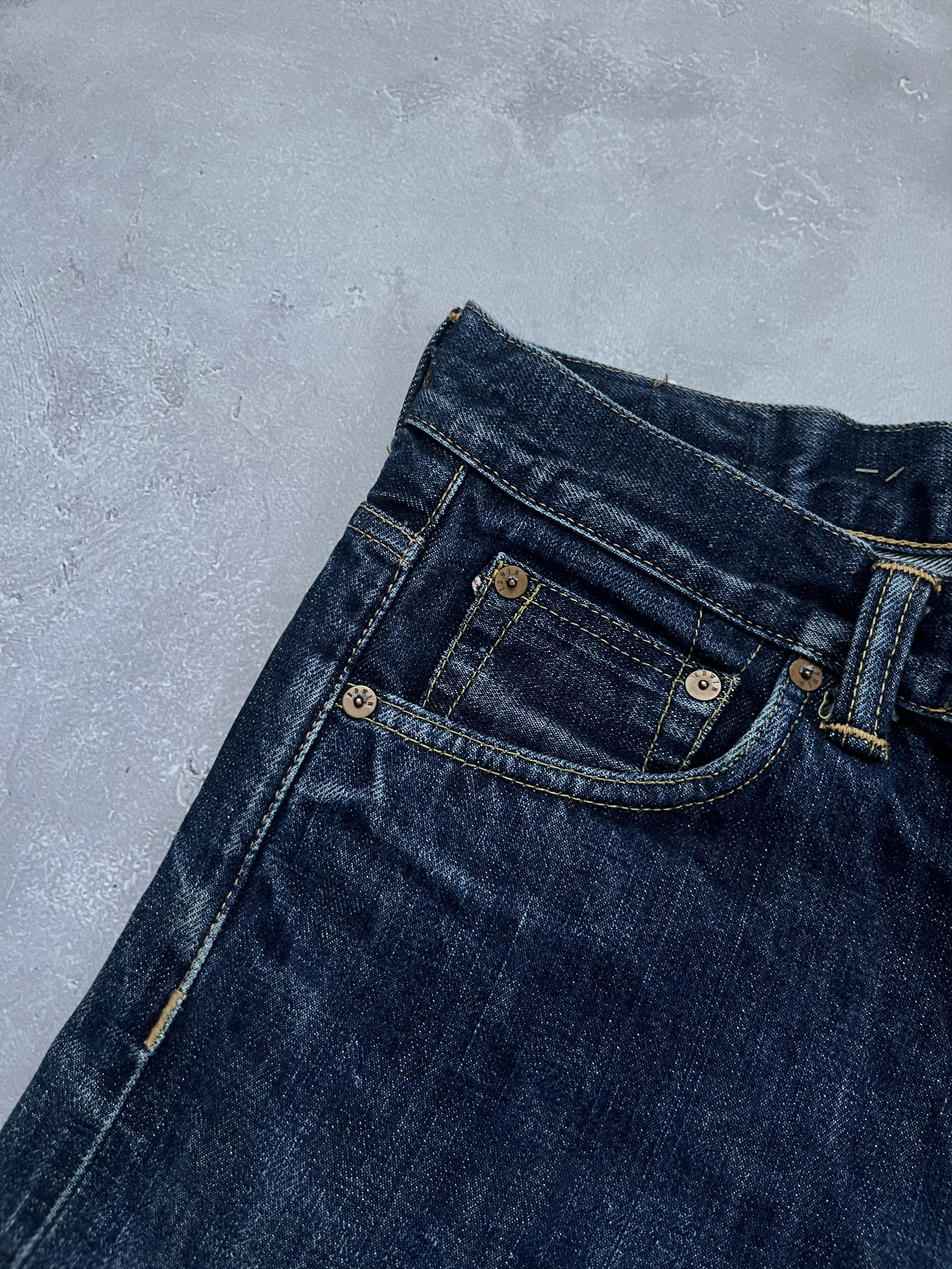 Edwin Vintage Edwin Selvedge Jeans Ed-71 Silm Fit Size 28x32 Blue Size US 28 / EU 44 - 8 Thumbnail