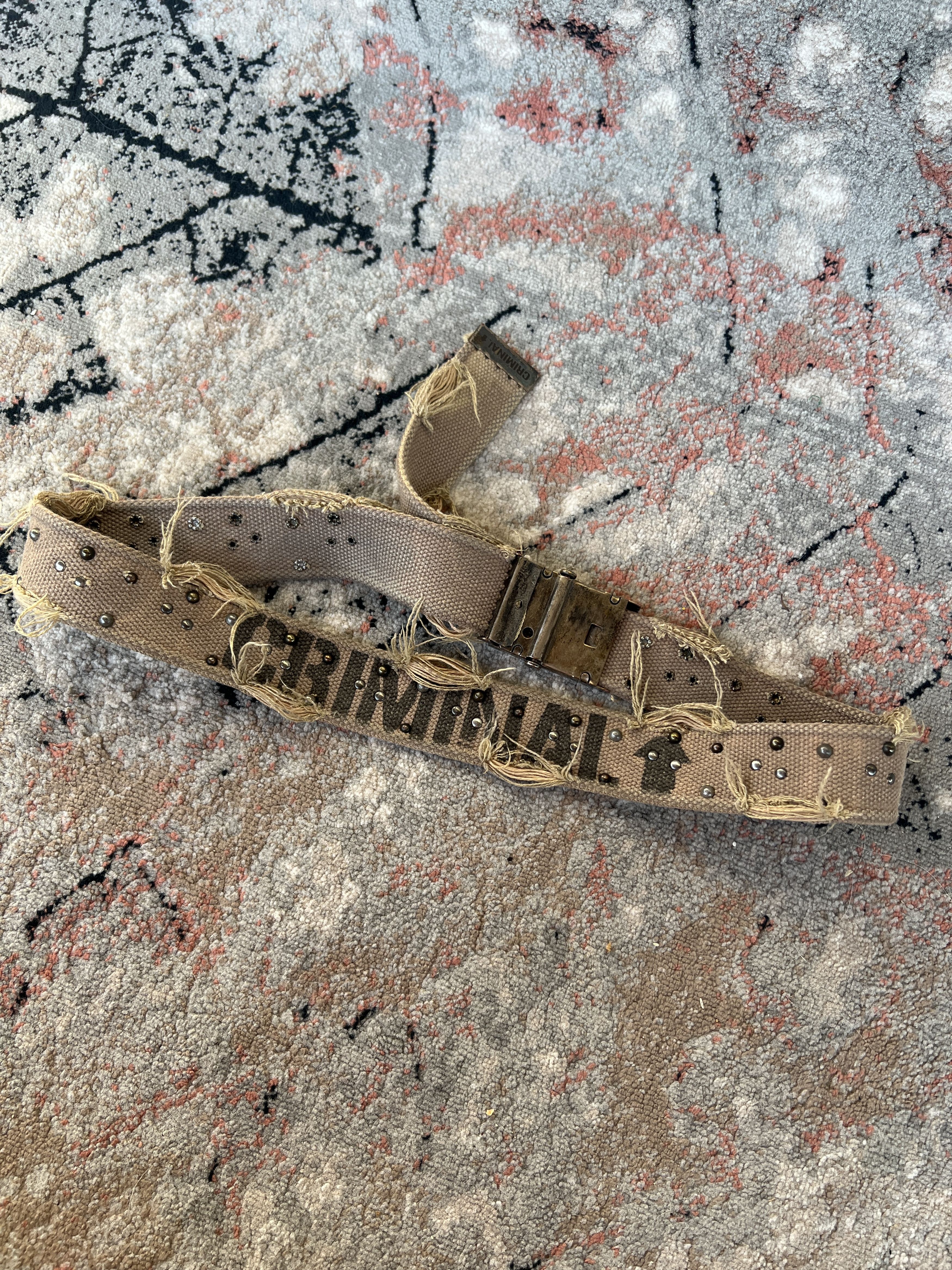 Other Criminal Belt Size ONE SIZE - 1 Thumbnail