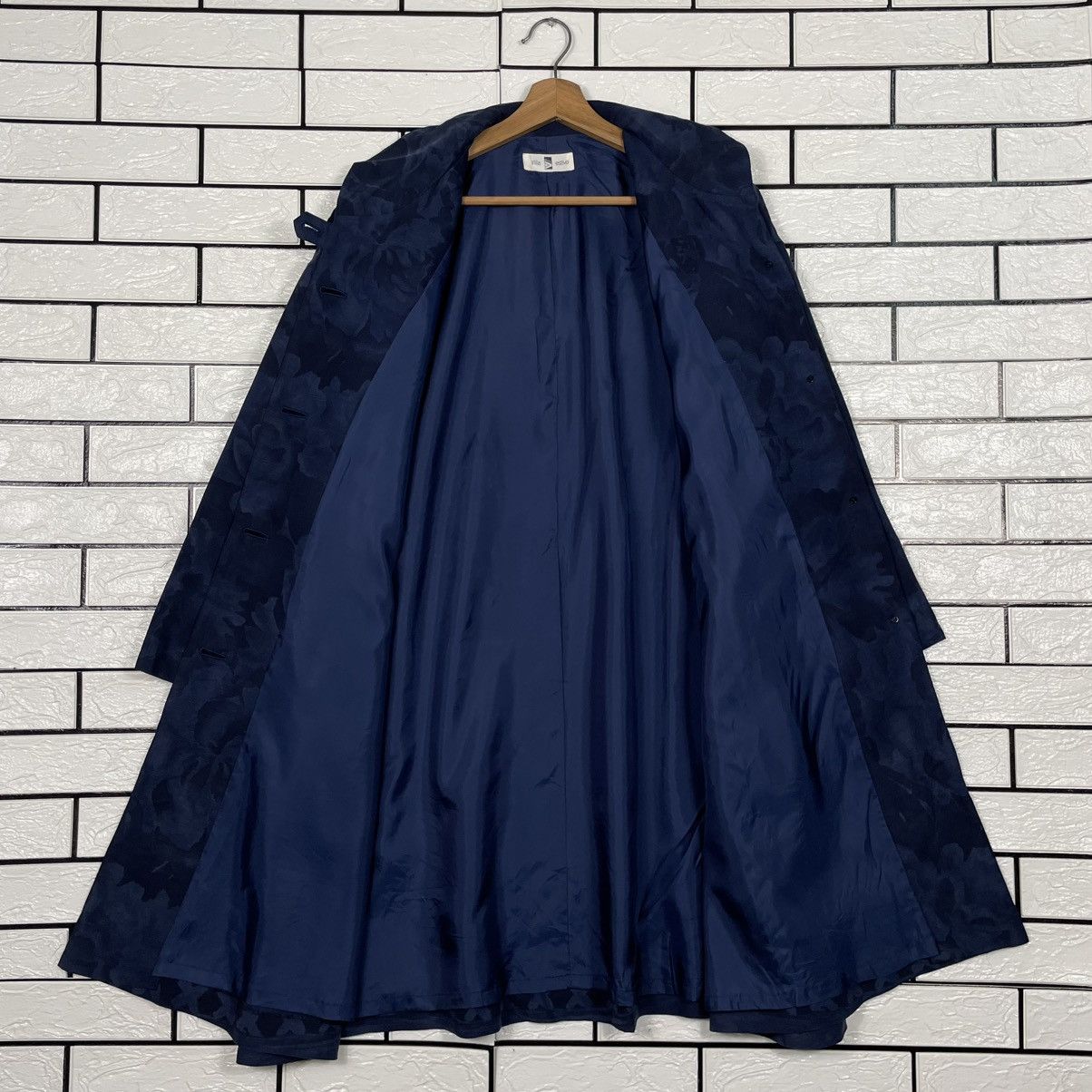 Japanese Brand Villa Estivo Flower Design Overcoat Size M / US 6-8 / IT 42-44 - 12 Thumbnail