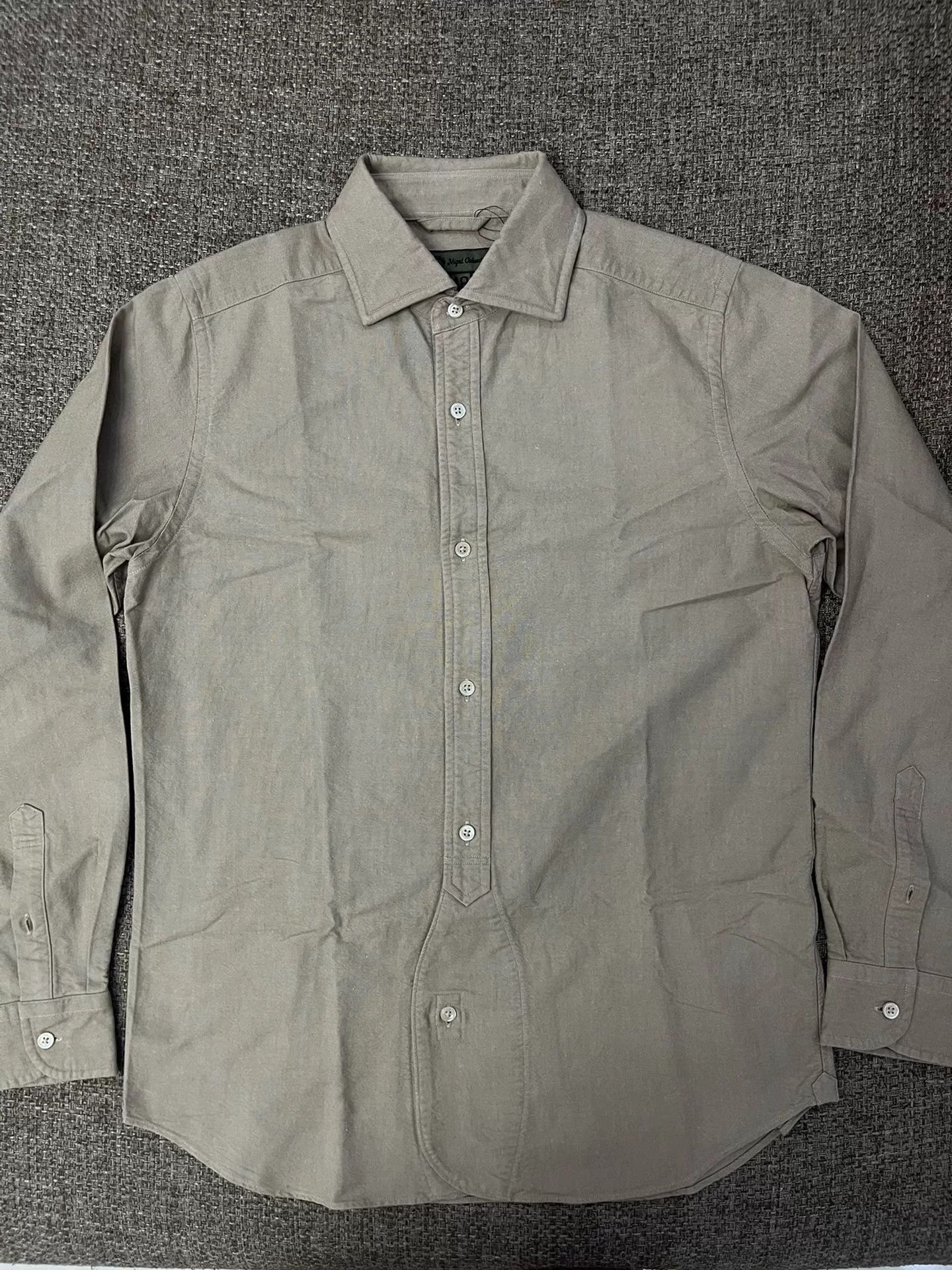 Nigel Cabourn Nigel Cabourn Military Officer Shirt Size US M / EU 48-50 / 2 - 1 Thumbnail