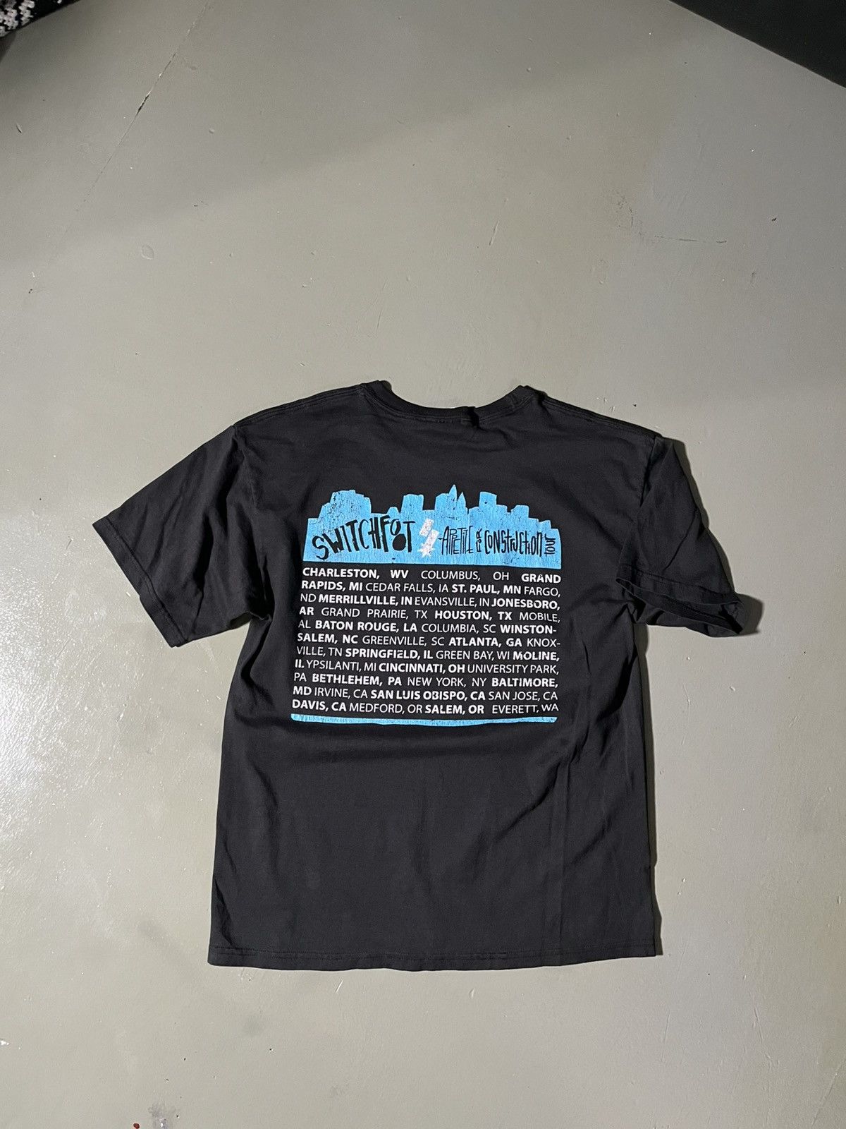 Other 2007 Switchfoot “Appetite for Construction” Tour T-Shirt Size US M / EU 48-50 / 2 - 4 Thumbnail