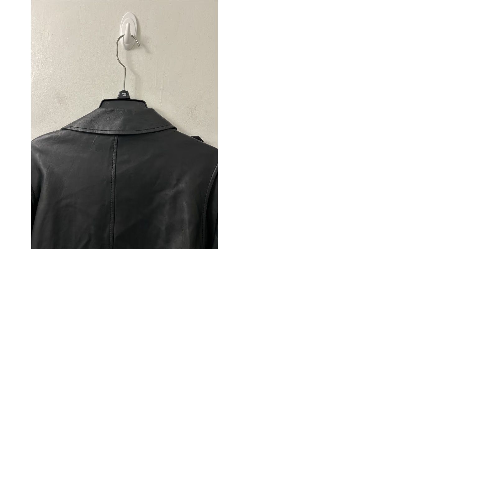 Members Only Members Only Leather Jacket Womens L Black Studded Lace Up Moto Jacket Size L / US 10 / IT 46 - 9 Thumbnail