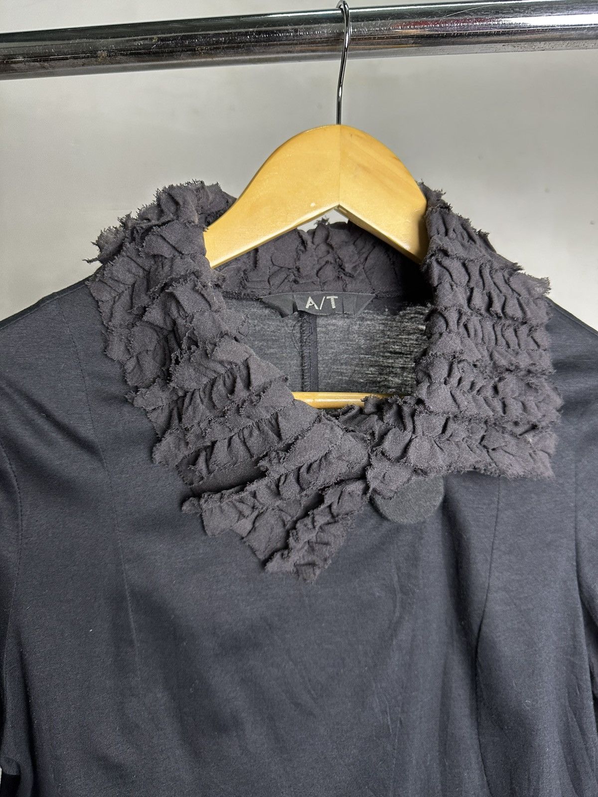 ATSURO TAYAMA × Le Grande Bleu (L.G.B.) Atsuro Tayama Sample Frill Collar button shirt Size S / US 4 / IT 40 - 2 Thumbnail