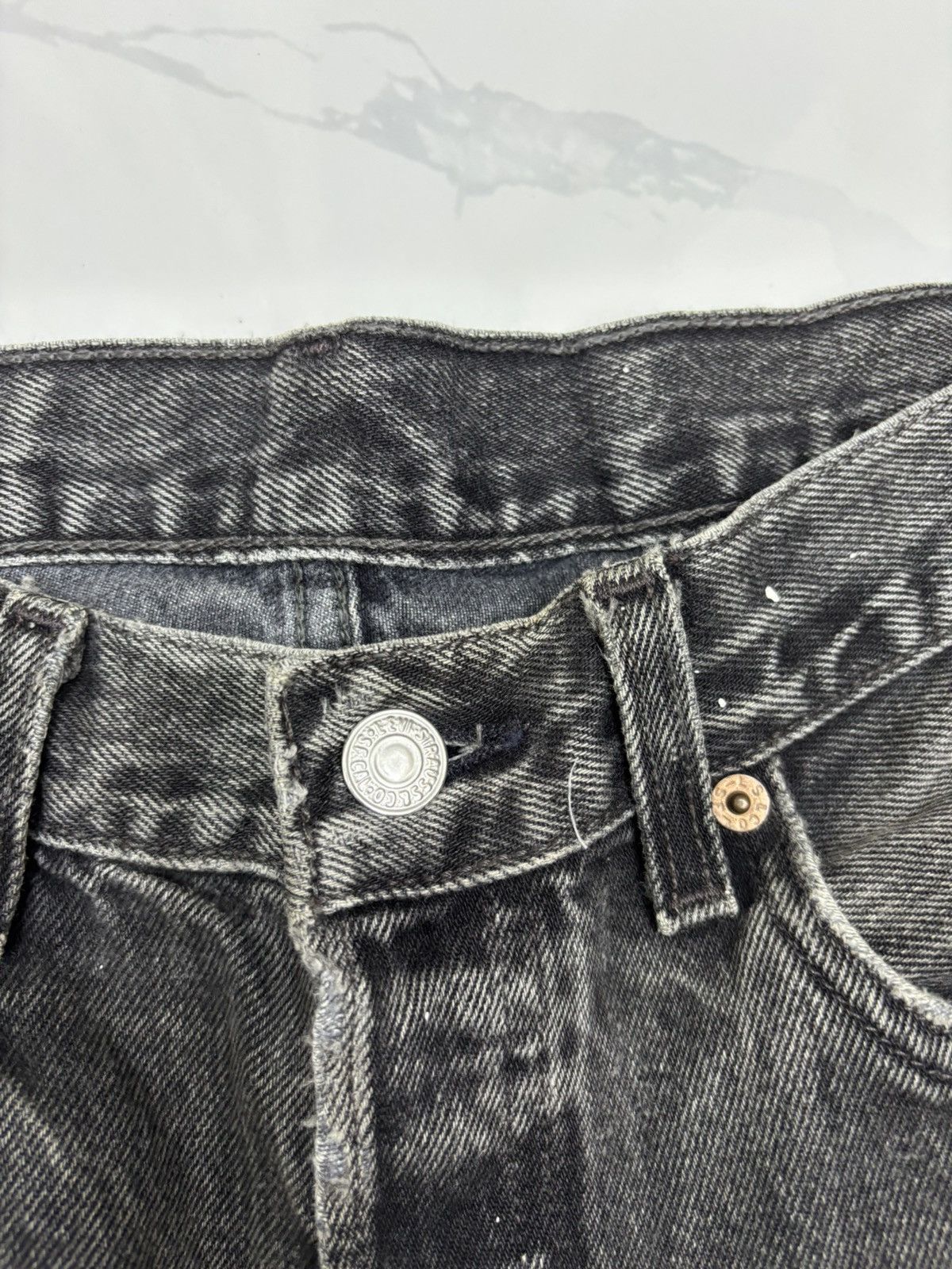 Levi's × Undercover LEVIS 501 THRASHED DISTRESSED DENIM UNDERCOVER STYLE DESIGN Size US 31 - 14 Thumbnail
