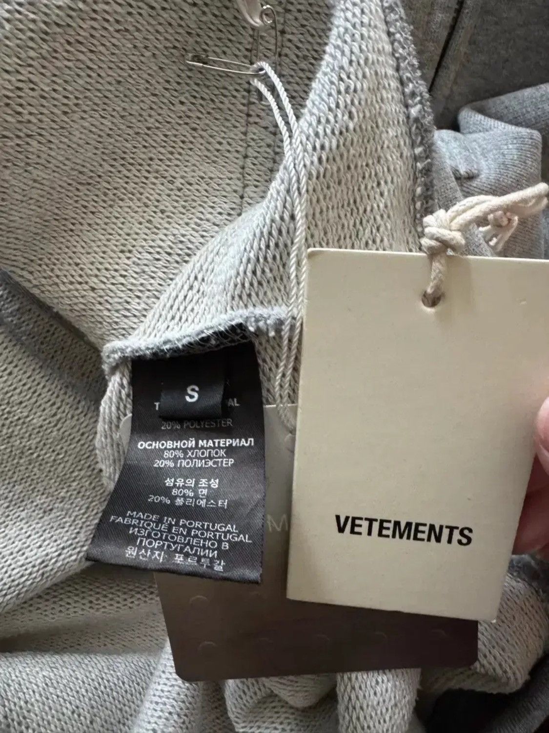 Vetements Vetements My Name Is Zip Hoodie Size US S / EU 44-46 / 1 - 5 Thumbnail