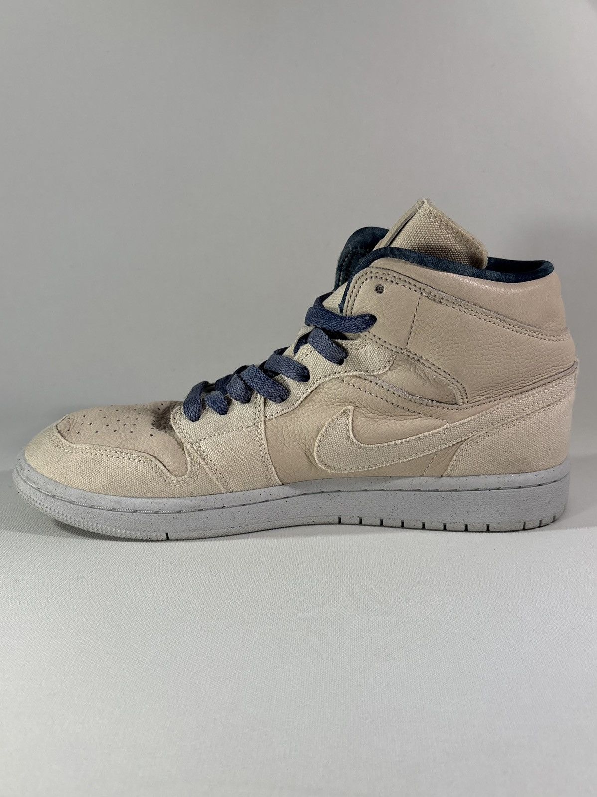 Jordan Brand Nike Air Jordan 1 Mid SE Sanddrift Women's Sneakers Size 9 Size US 9 / IT 39 - 4 Thumbnail