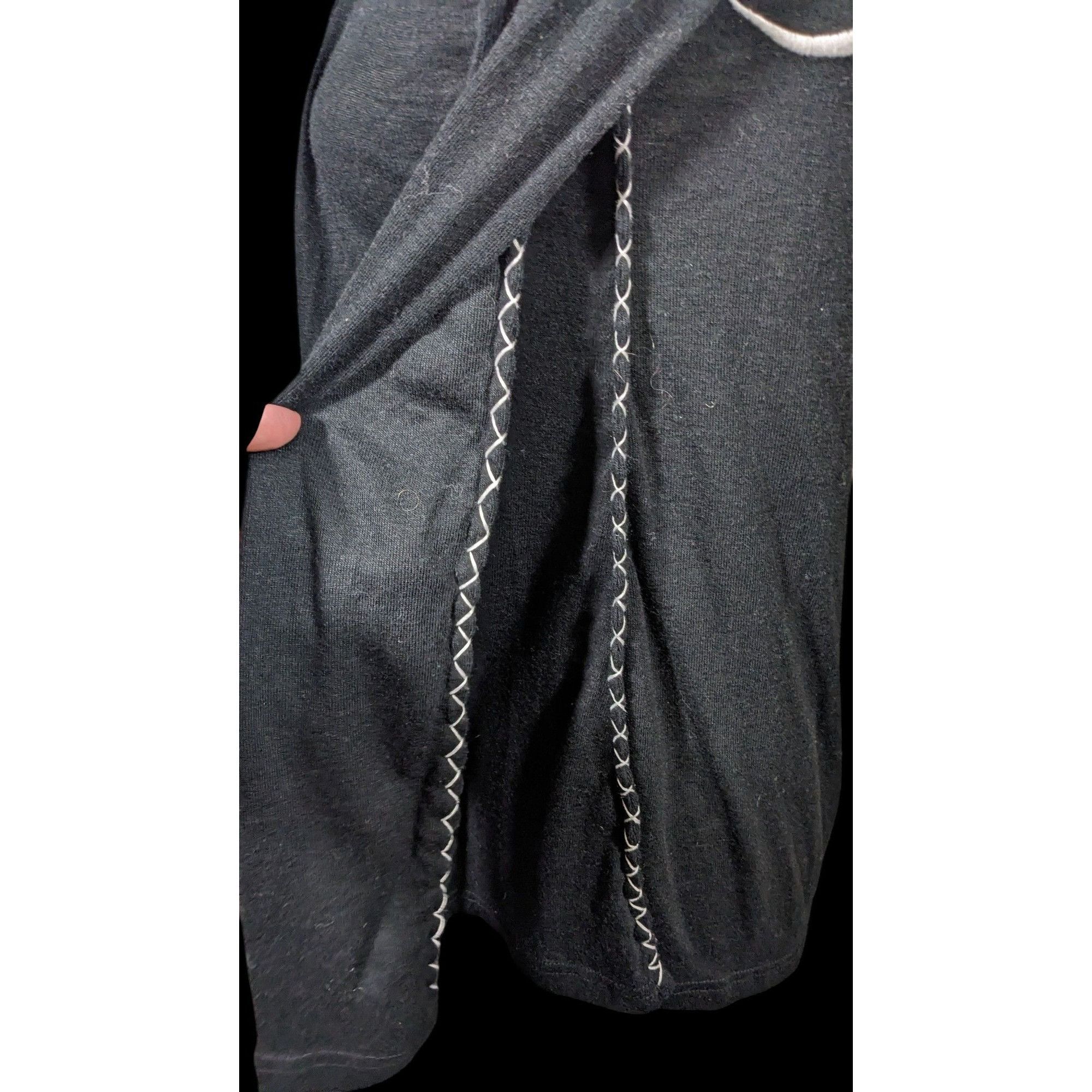 Other Angeni Contrast Stich Tribal Embroidered Gothic Cardigan Siz Size M / US 6-8 / IT 42-44 - 7 Thumbnail