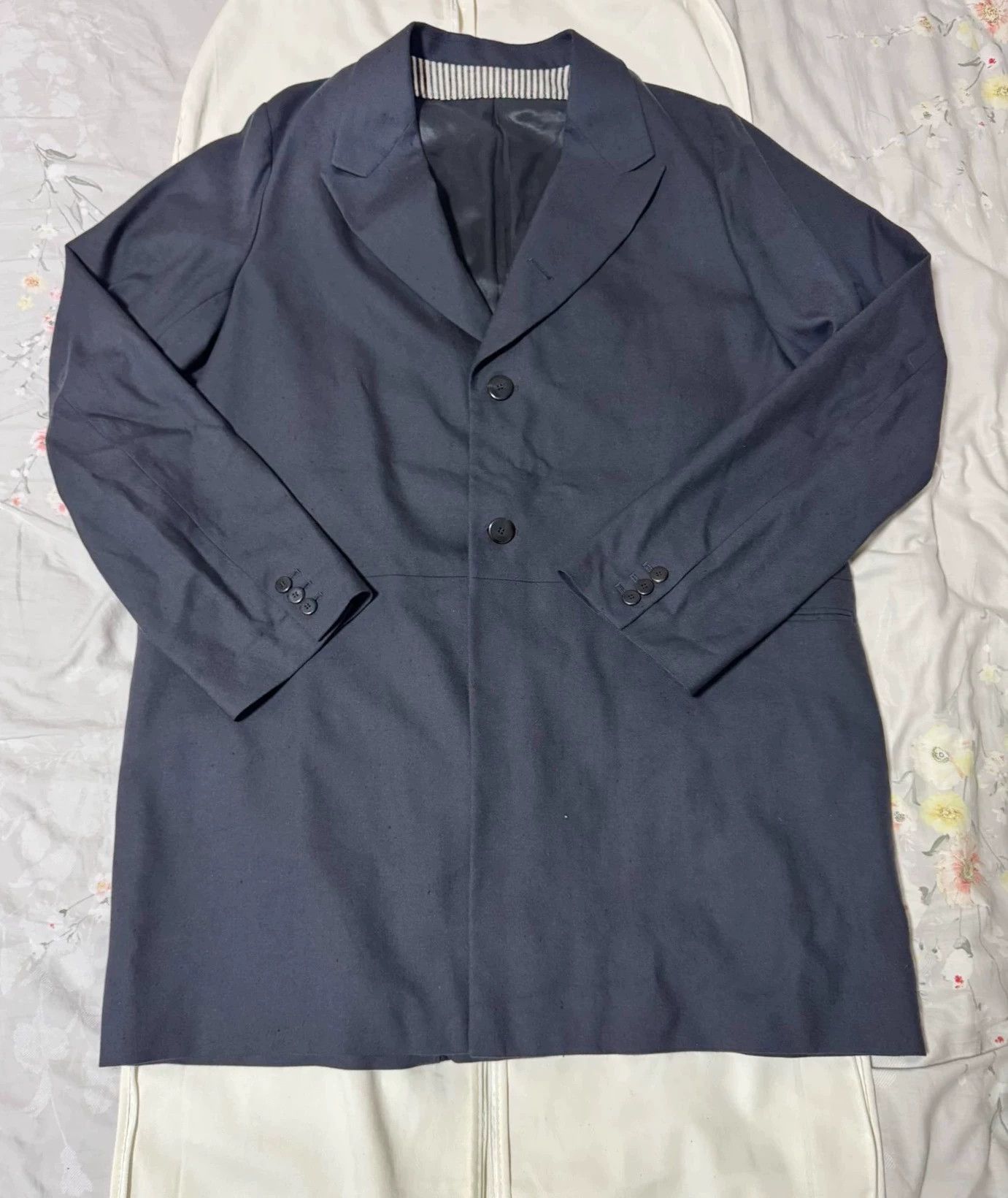 Visvim visvim 19AW Ascot Morning Coat Navy Size 4 (XL) Size US XL / EU 56 / 4 - 1 Thumbnail