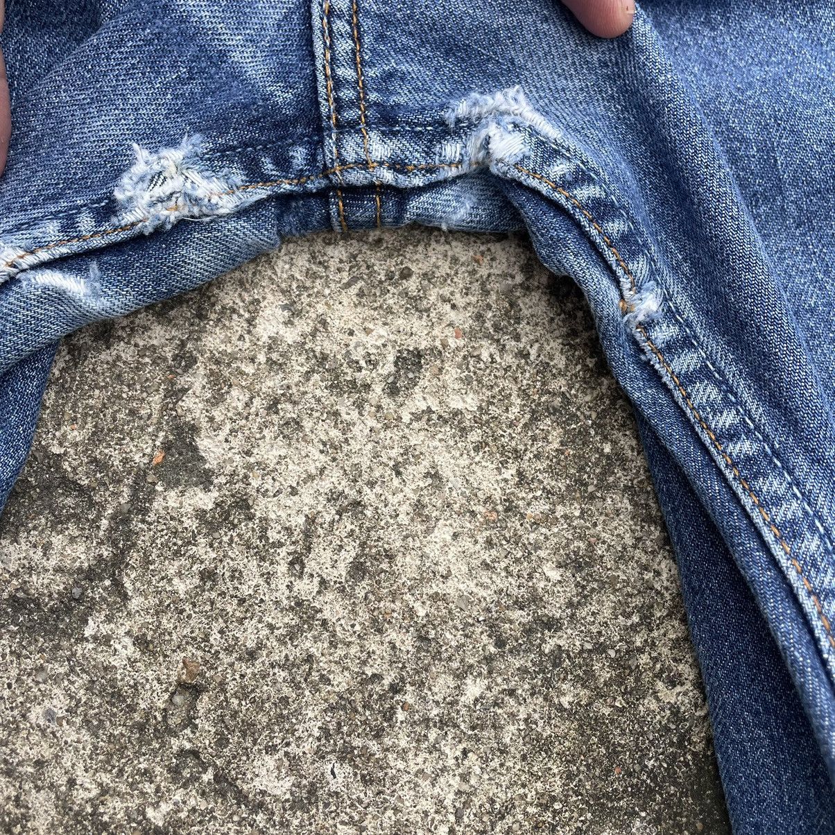 Levi's × Vintage 🔥Rare🔥Levis 508 Stone Washed Distress Denim Regular Jeans Size US 30 / EU 46 - 7 Thumbnail