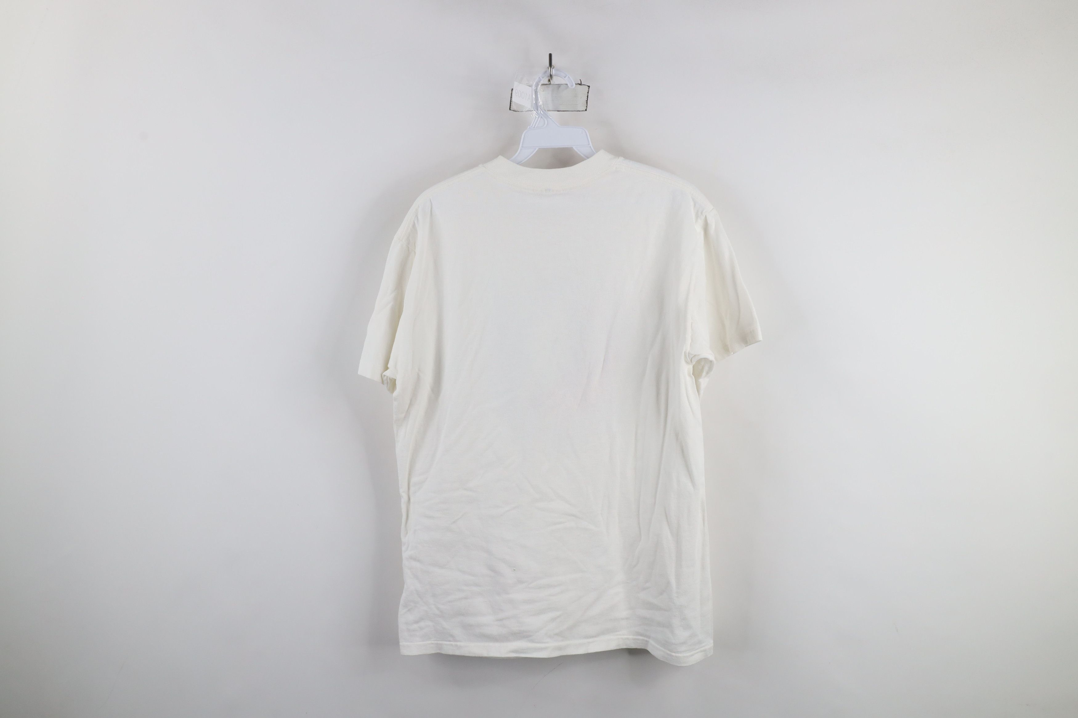Vintage Vintage 90s Hockey Hall of Fame Short Sleeve T-Shirt White Size US M / EU 48-50 / 2 - 9 Thumbnail