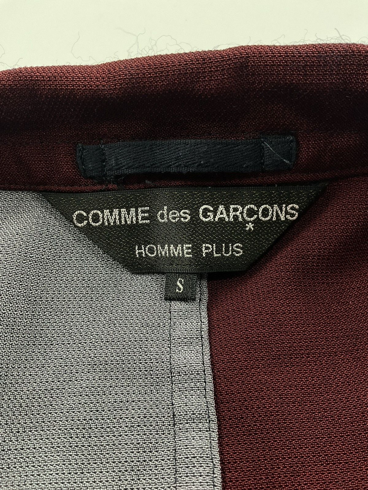 Comme des Garcons Homme Plus Comme des Garcons Homme Plus S/S'01 3B Plaid Lining Jacket Size US S / EU 44-46 / 1 - 11 Thumbnail