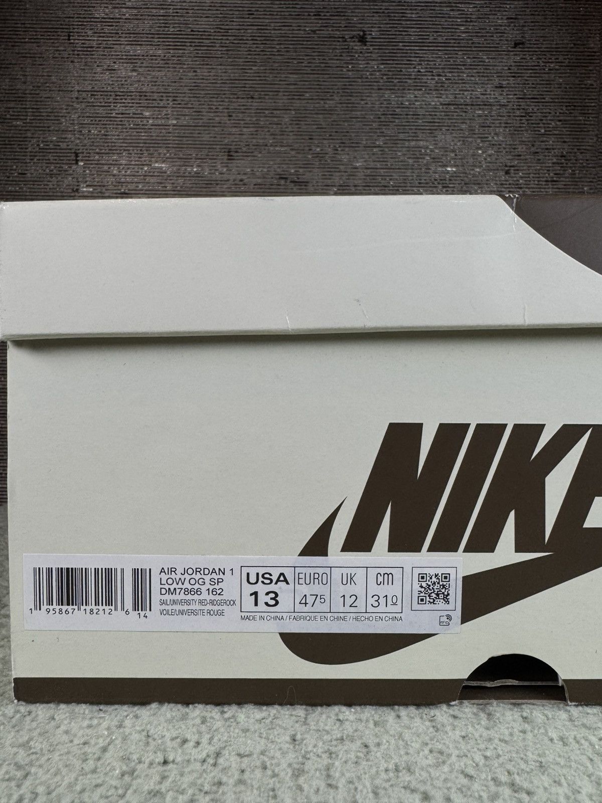 Jordan Brand × Travis Scott Travis Scott x Air Jordan 1 Retro Low OG ‘Reverse Mocha’ Size US 13 / EU 46 - 13 Thumbnail